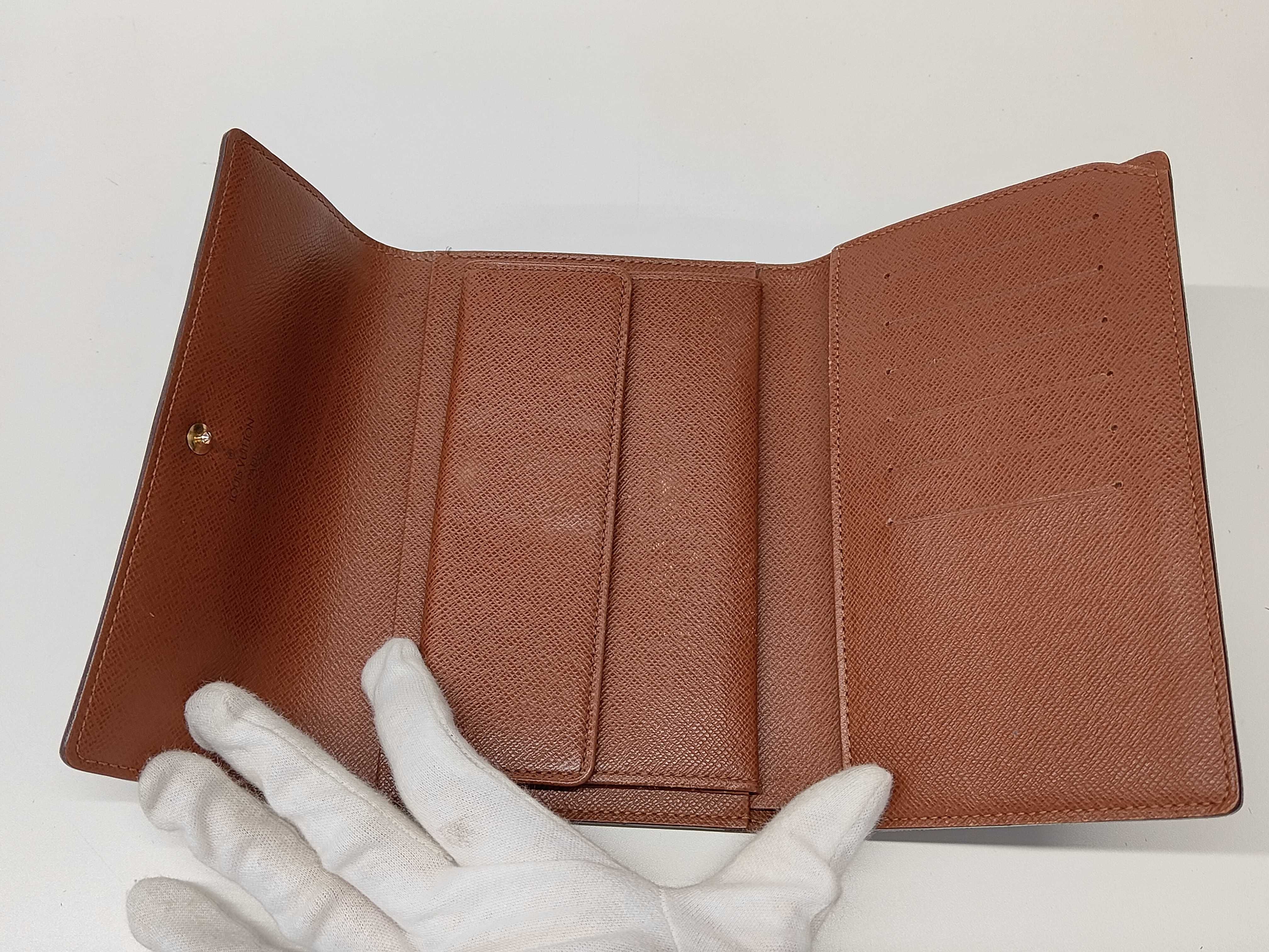 Monogram Louis Vuitton Monogram Portefeuille Tresor Etui Papier M61202 Wallet — view 6