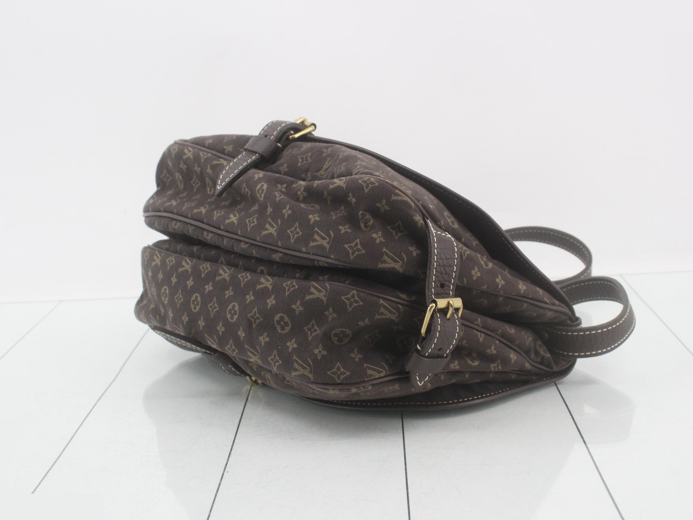 Monogram Mini Lin Saumur 30 Ebene — view 6