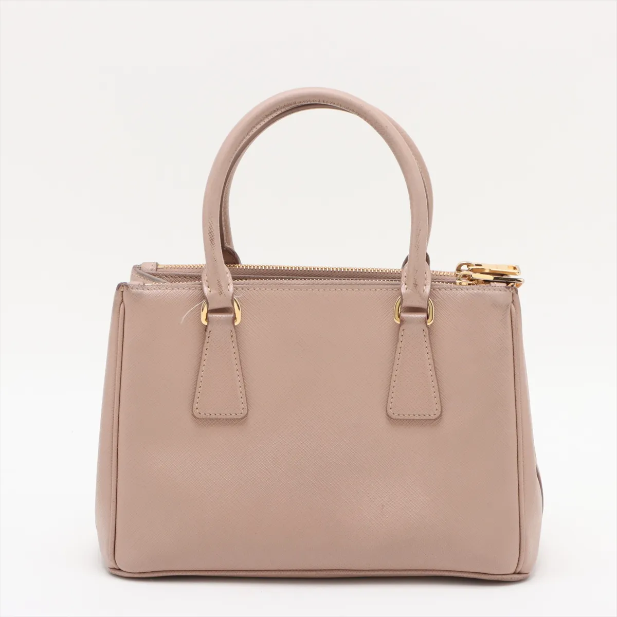 Saffiano Luxe Leather 2WAY Handbag Beige 1BA896 — view 2