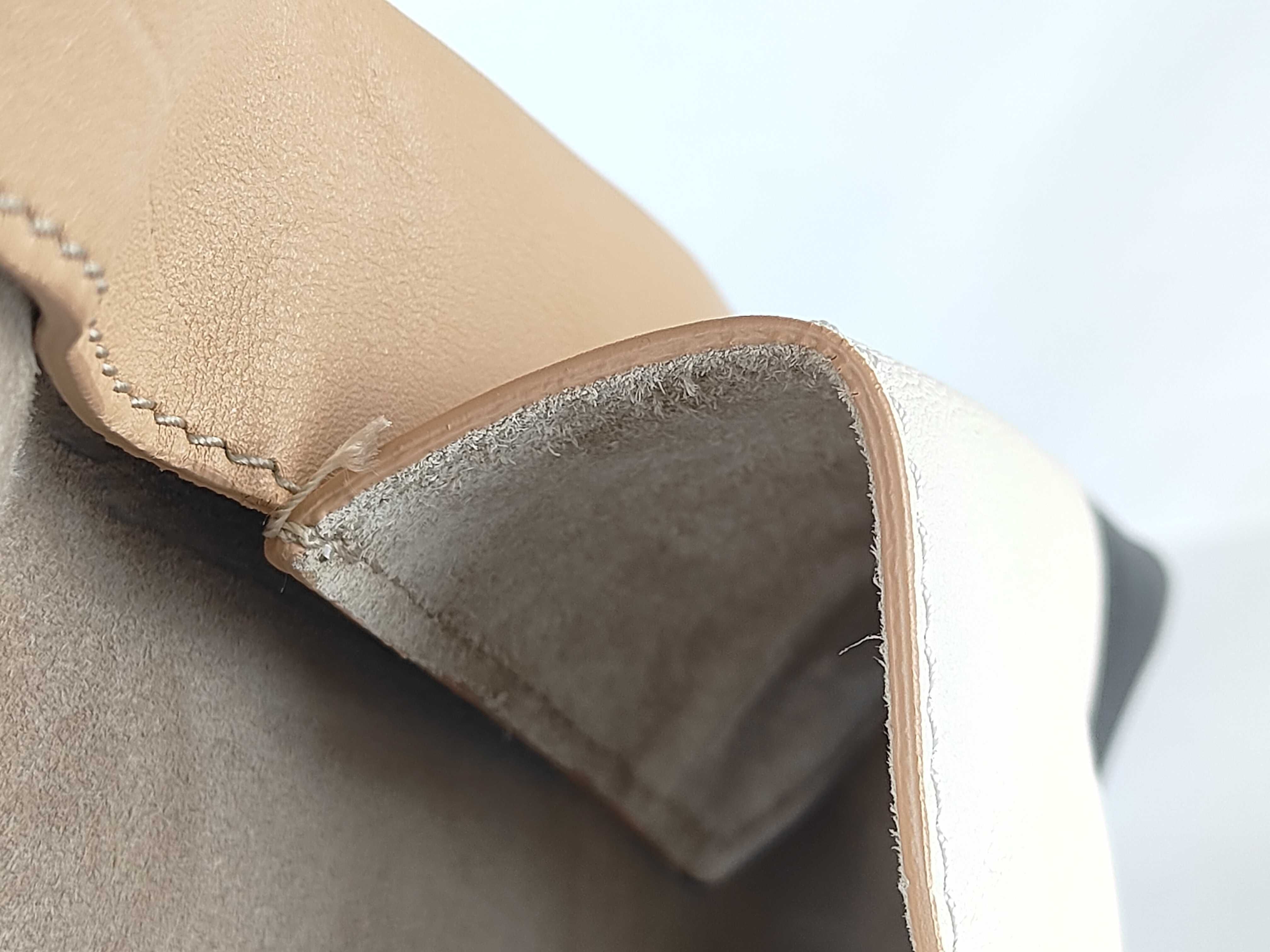 Bicolor Leather Pouch — view 10