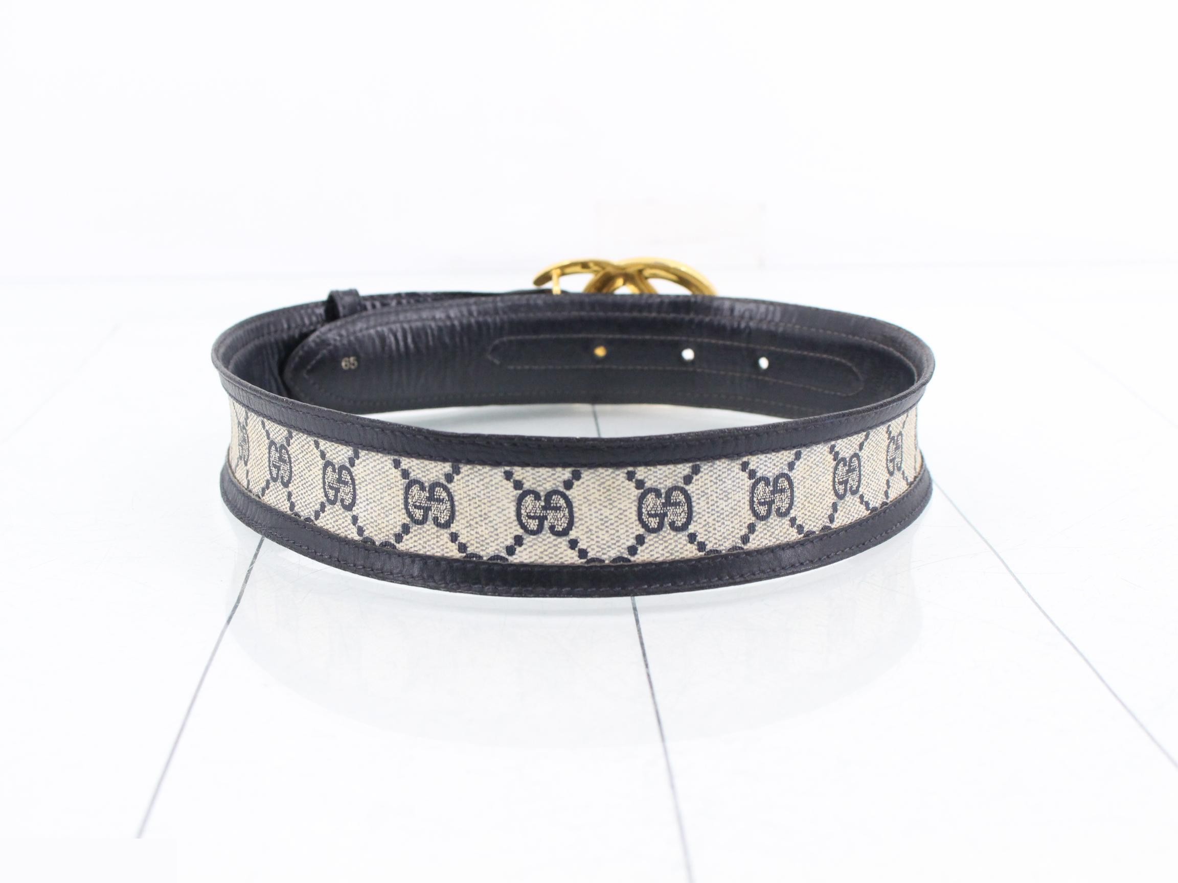 Interlocking G GG buckle belt — view 2