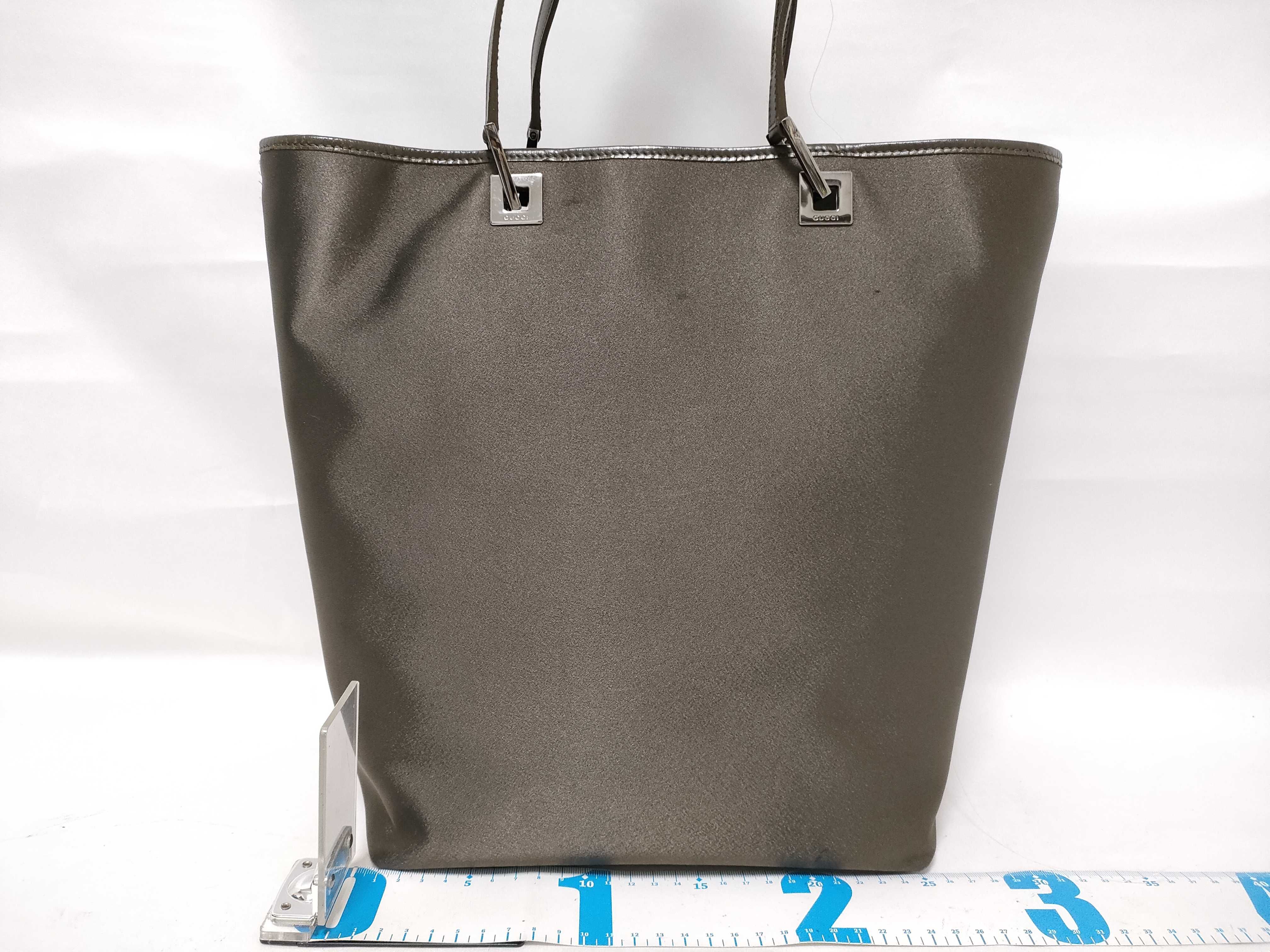 002.1098 Tote Bag, Beige Plain Tote Bag — view 2