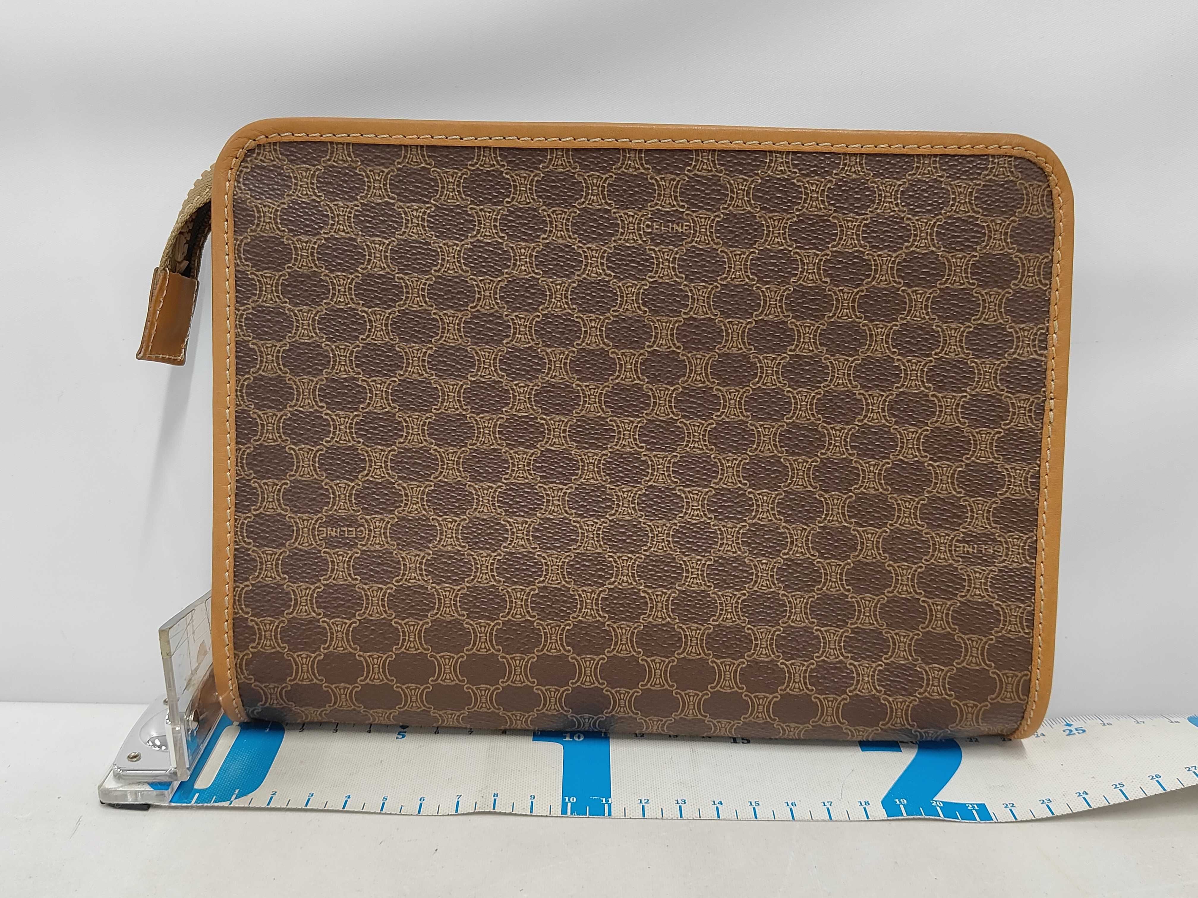 Macadam Clutch Bag with Tag, Calf Leather Clutch Bag — view 2