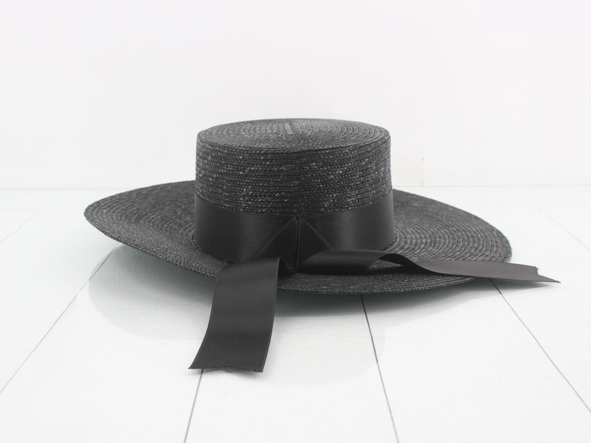 Straw hat — view 2