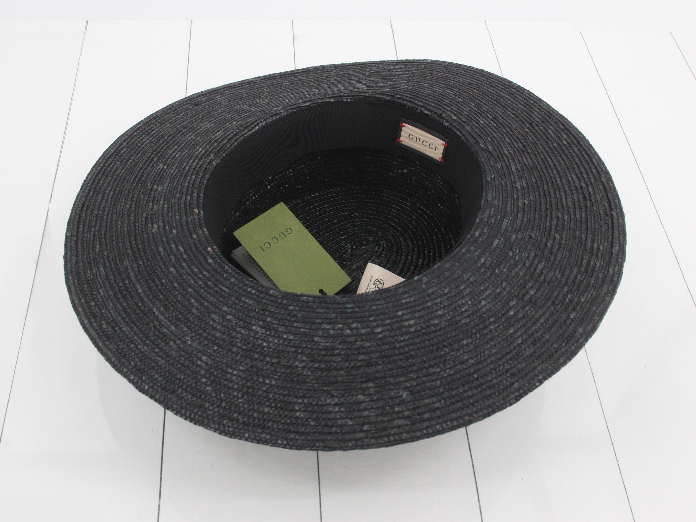 Straw hat — view 3