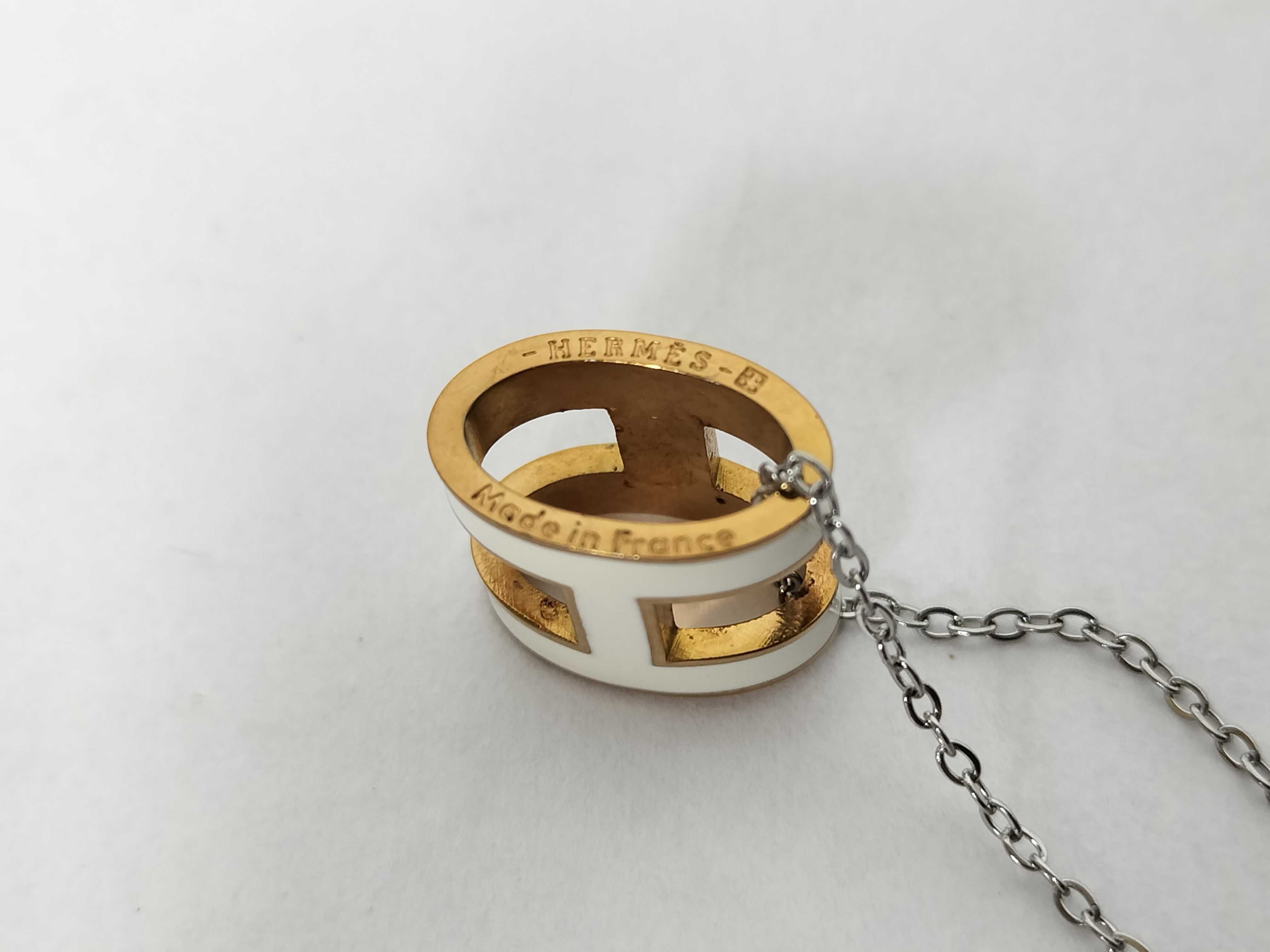 Pop H Necklace White Gold Necklace — view 7