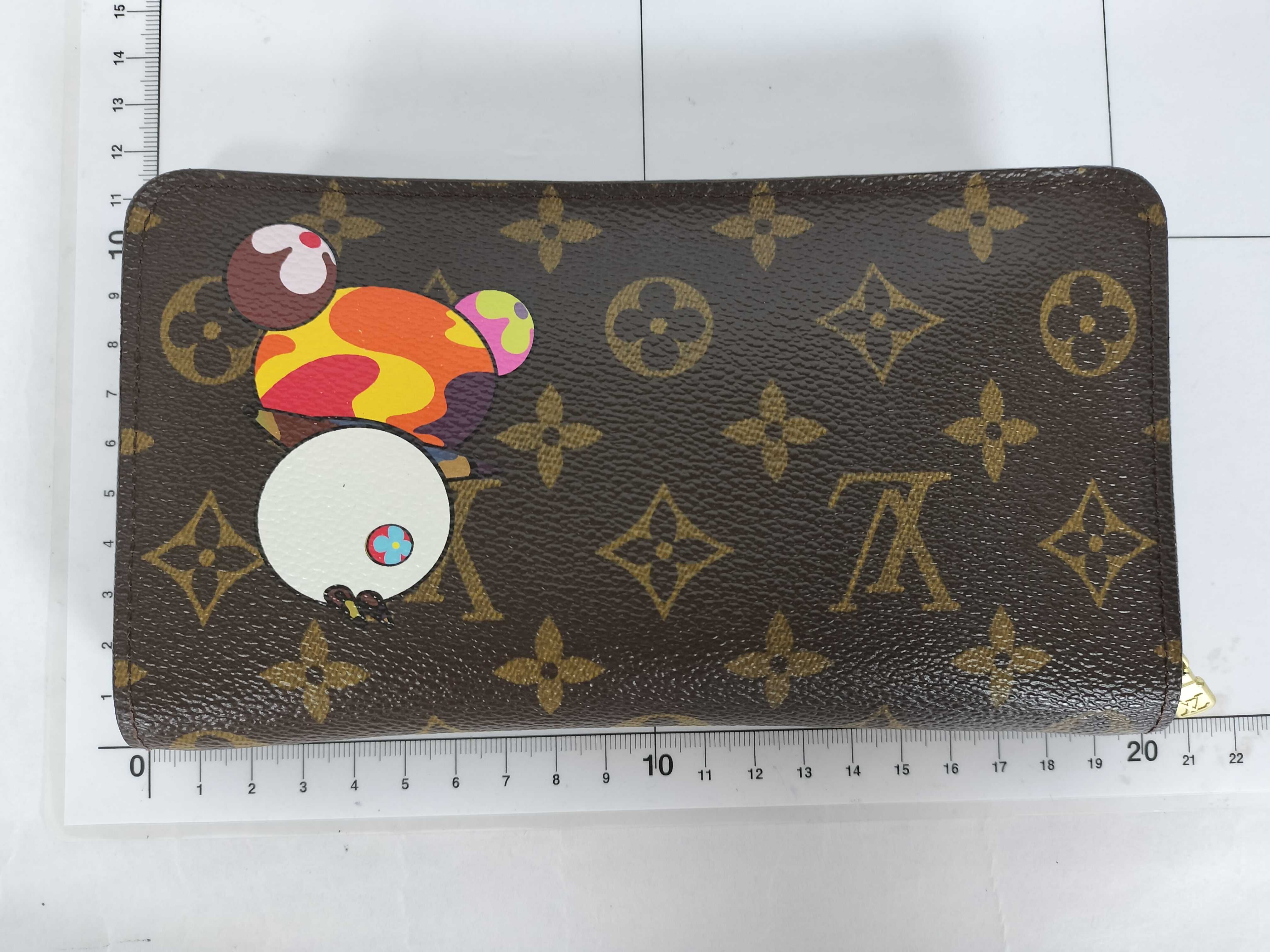 Monogram Panda Porte Monnaie Zip Wallet — view 2