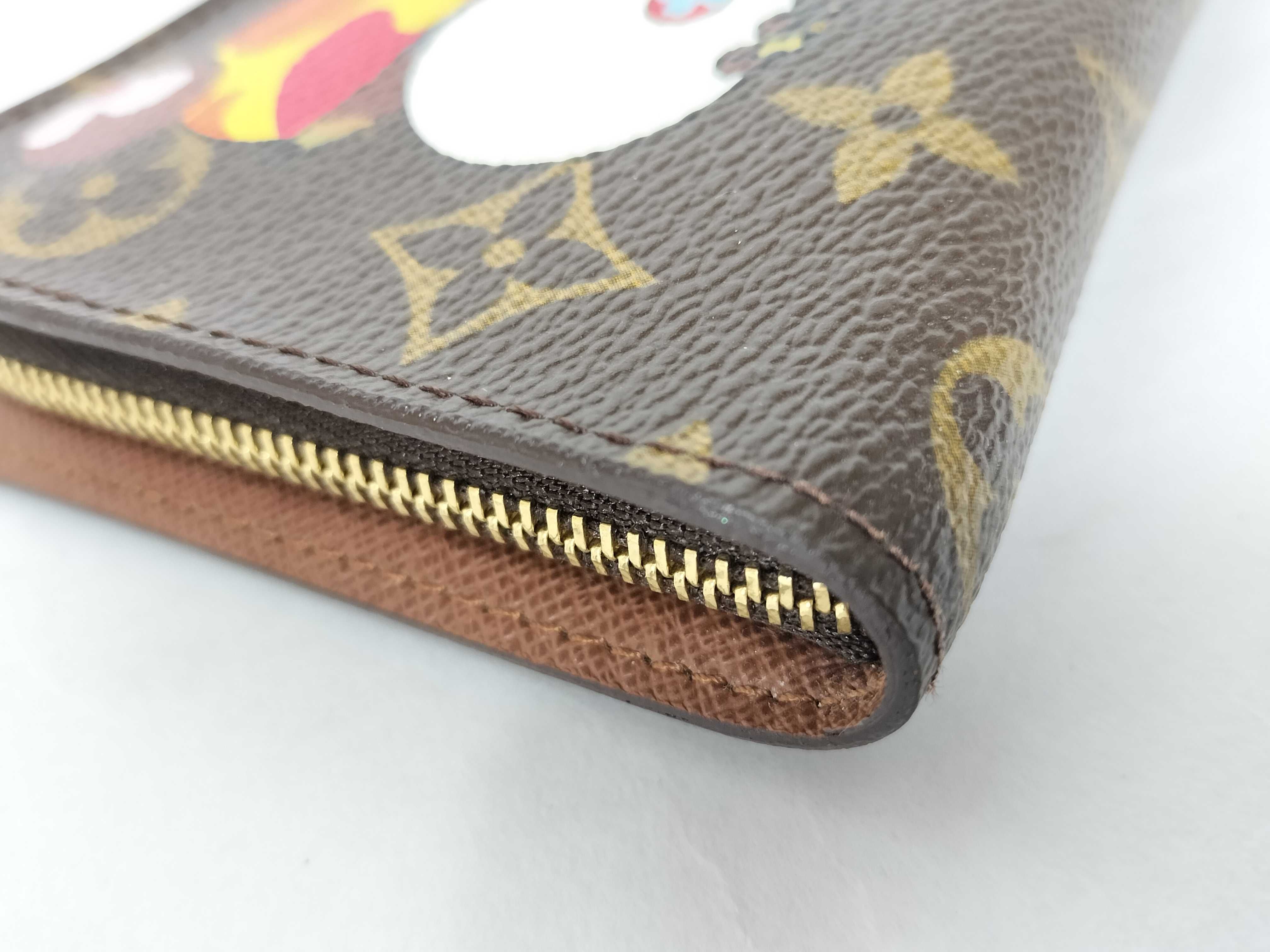 Monogram Panda Porte Monnaie Zip Wallet — view 3
