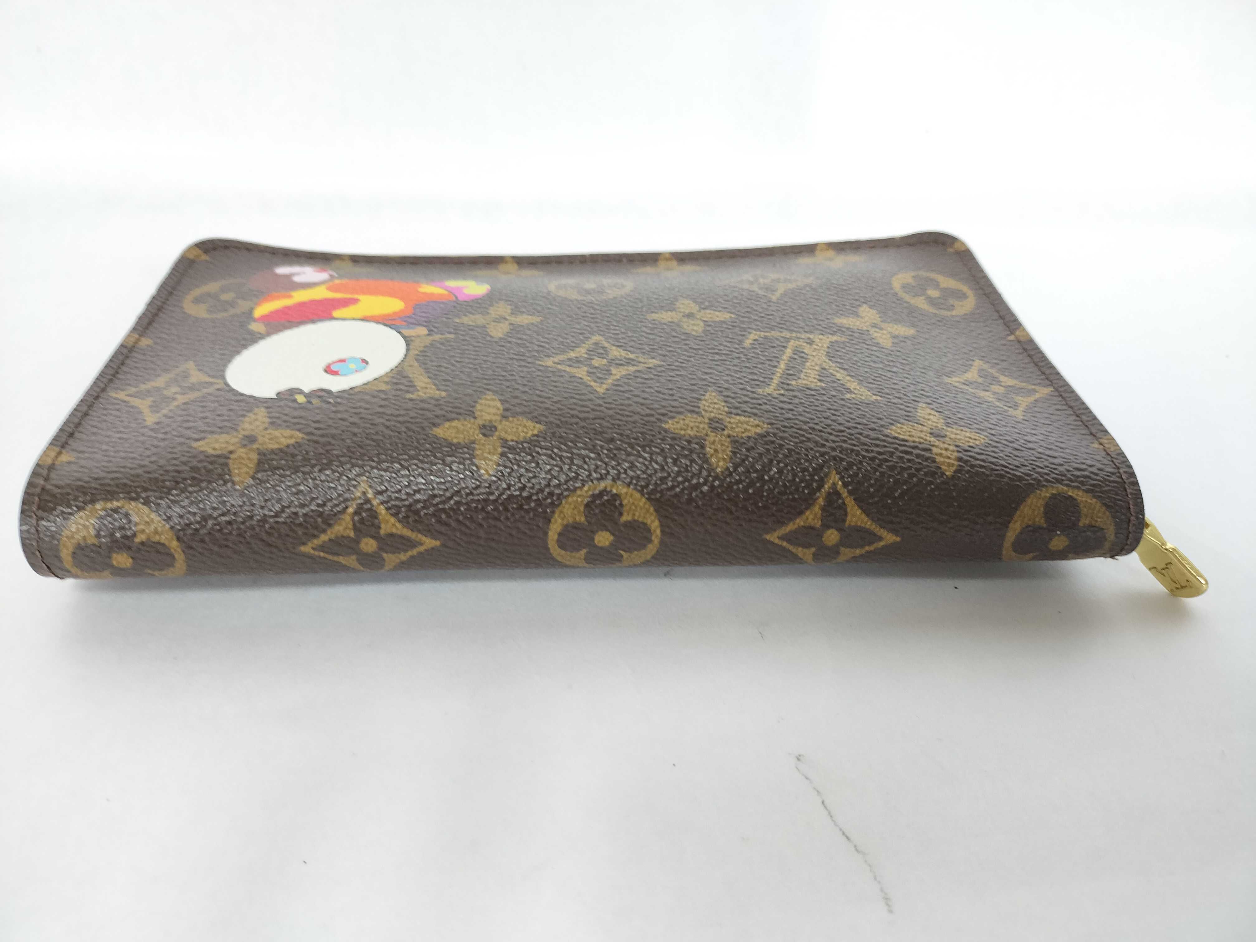 Monogram Panda Porte Monnaie Zip Wallet — view 4