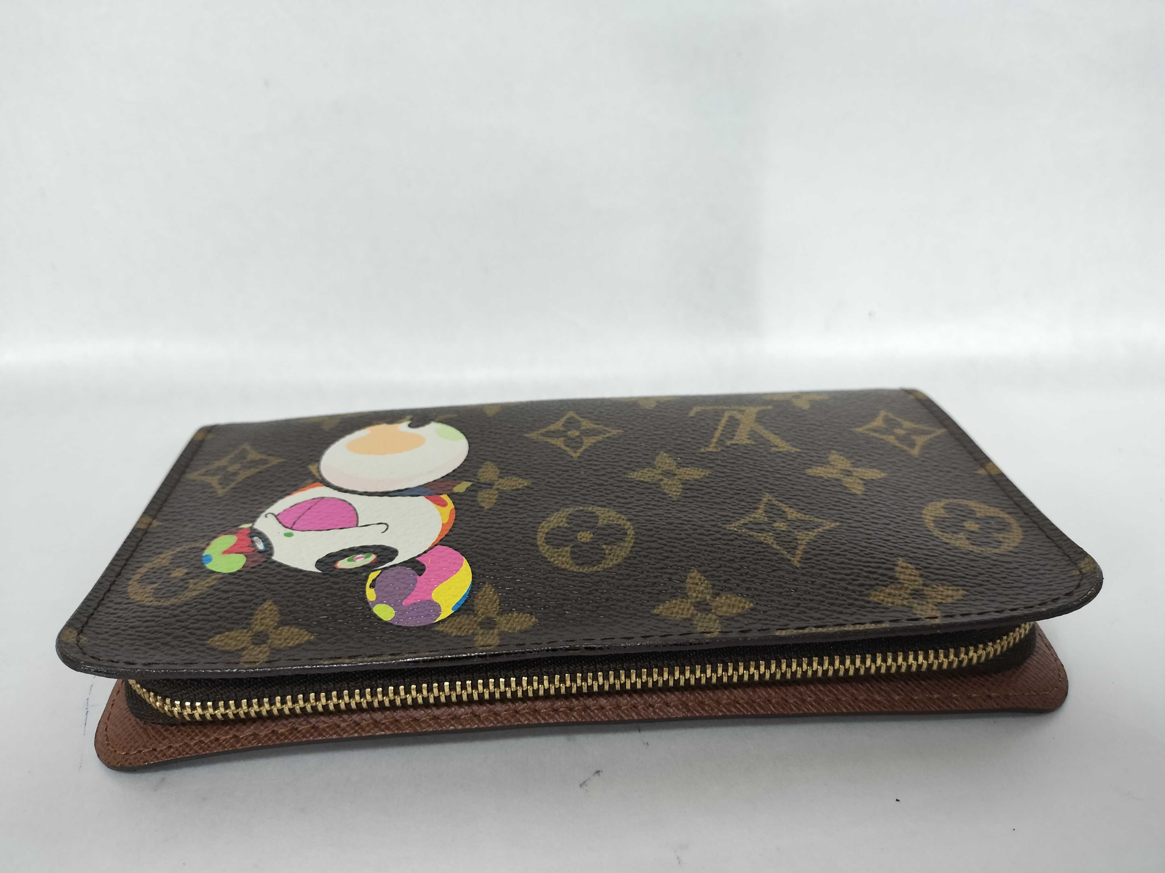 Monogram Panda Porte Monnaie Zip Wallet — view 5