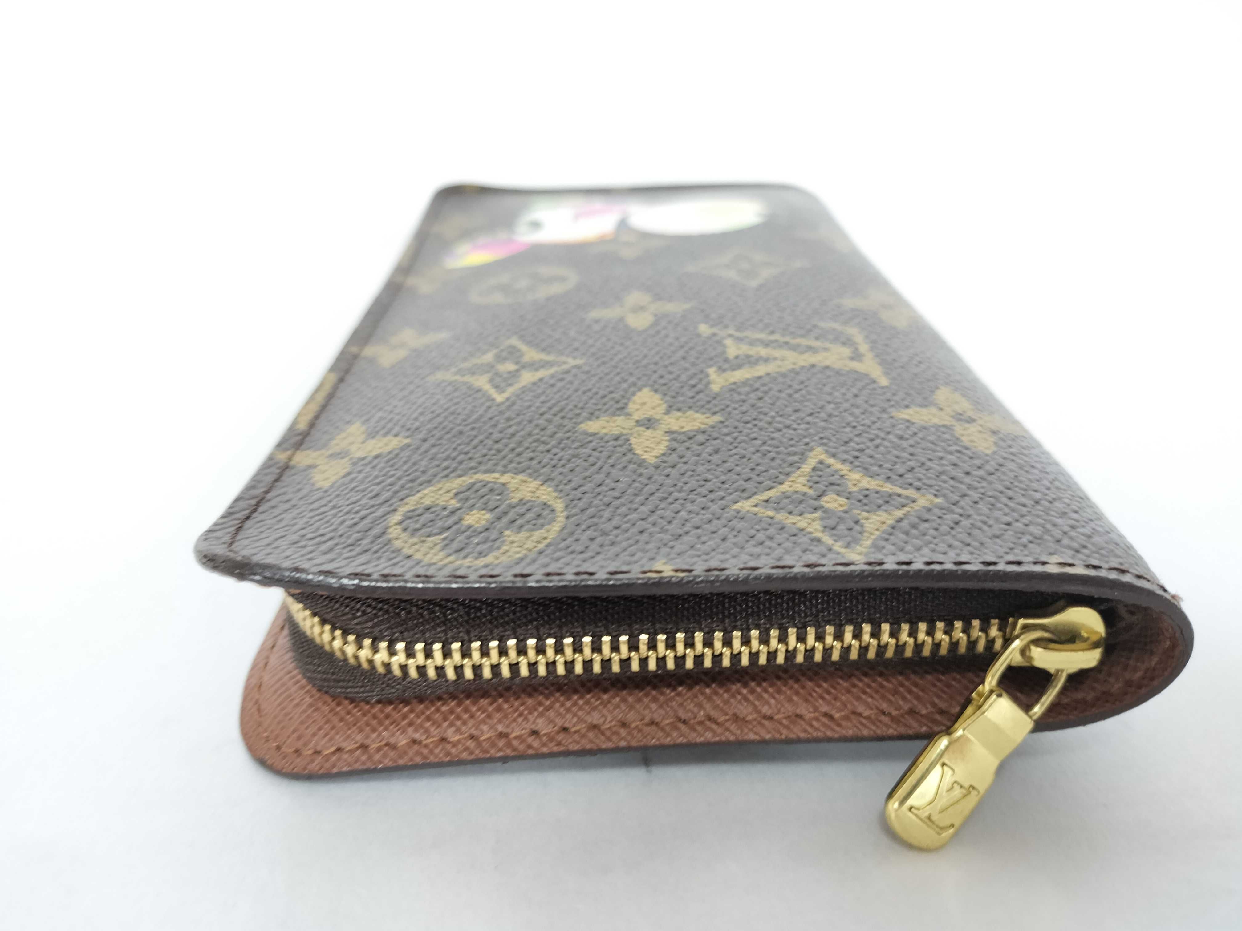 Monogram Panda Porte Monnaie Zip Wallet — view 6