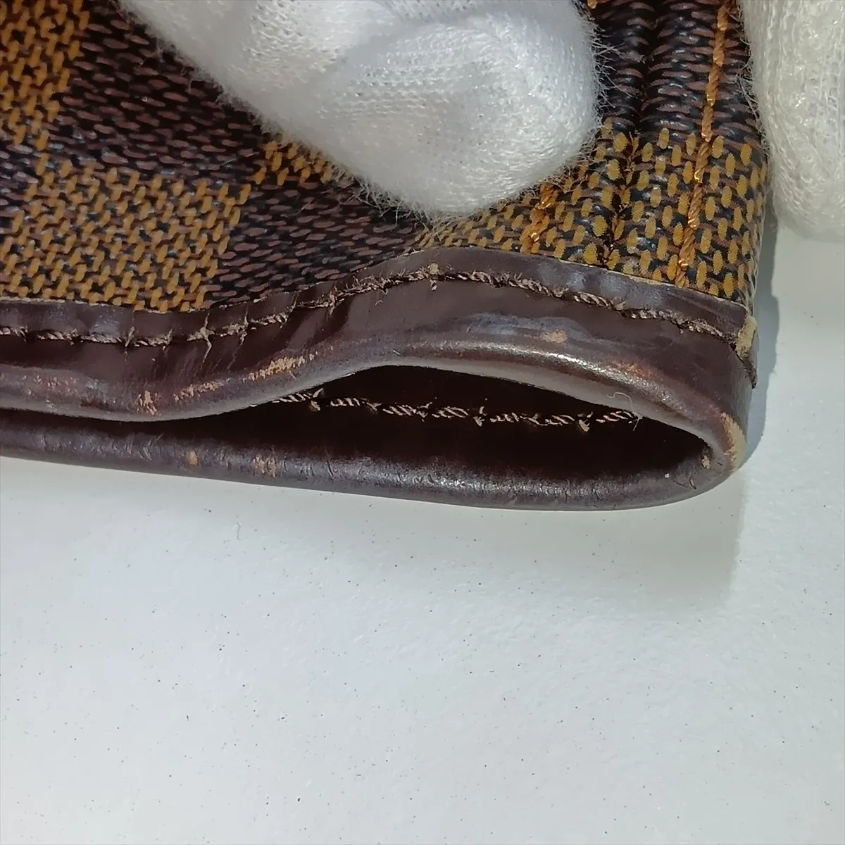 Damier Neverfull GM N51106 FL5008 Brown — view 12