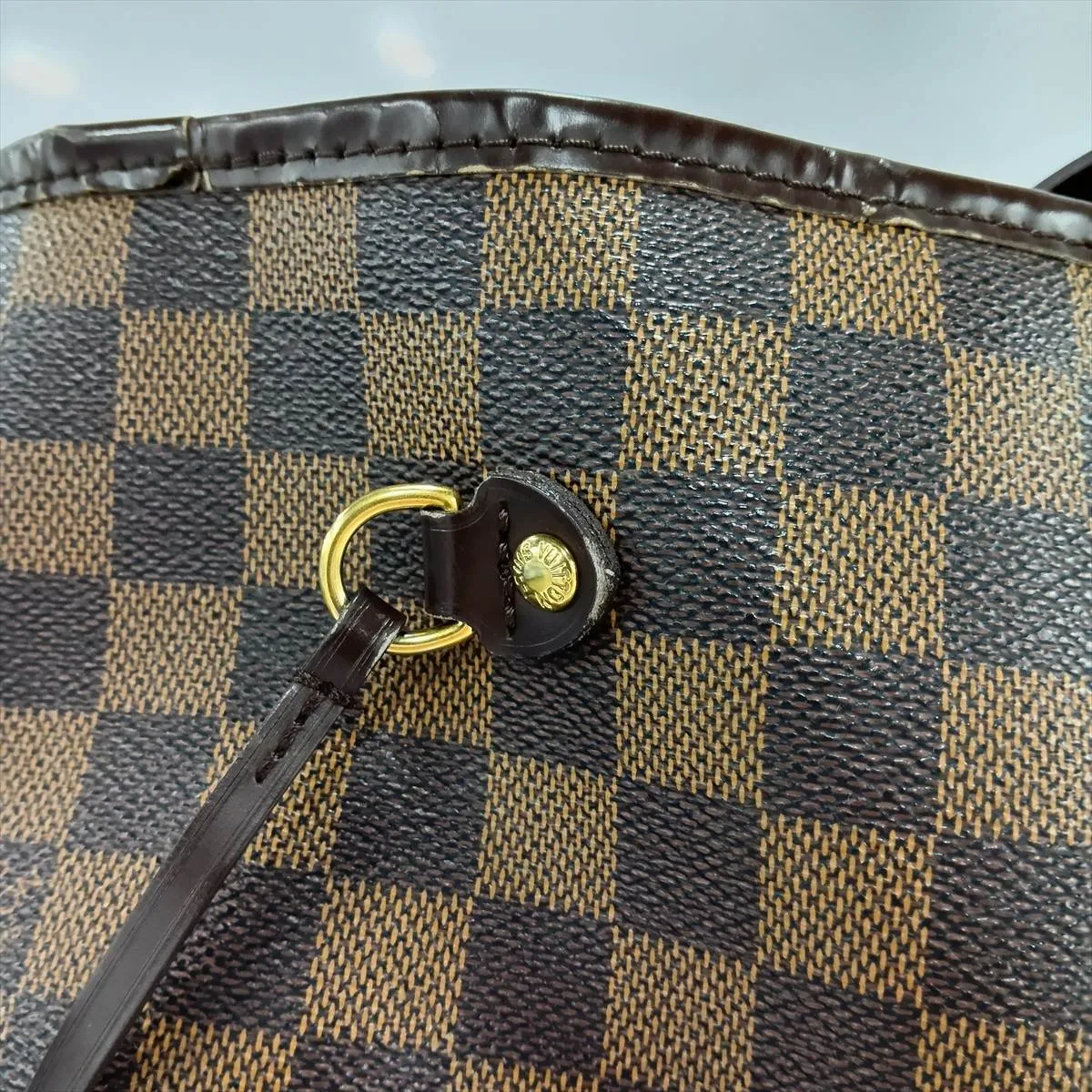 Damier Neverfull GM N51106 FL5008 Brown — view 13