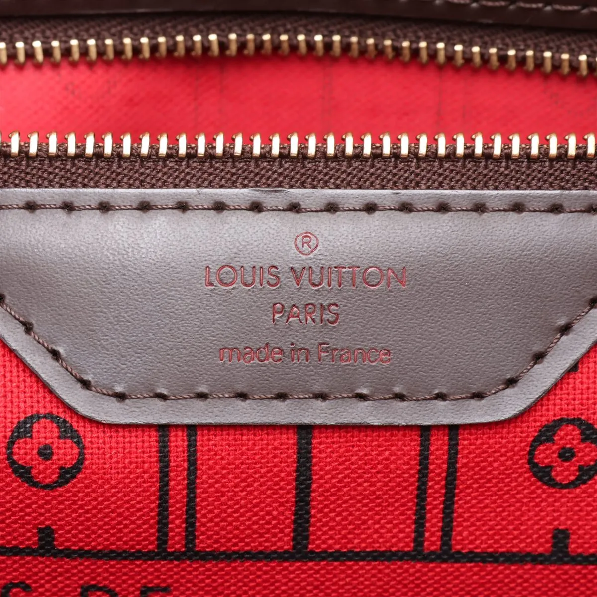 Damier Neverfull GM N51106 FL5008 Brown — view 9