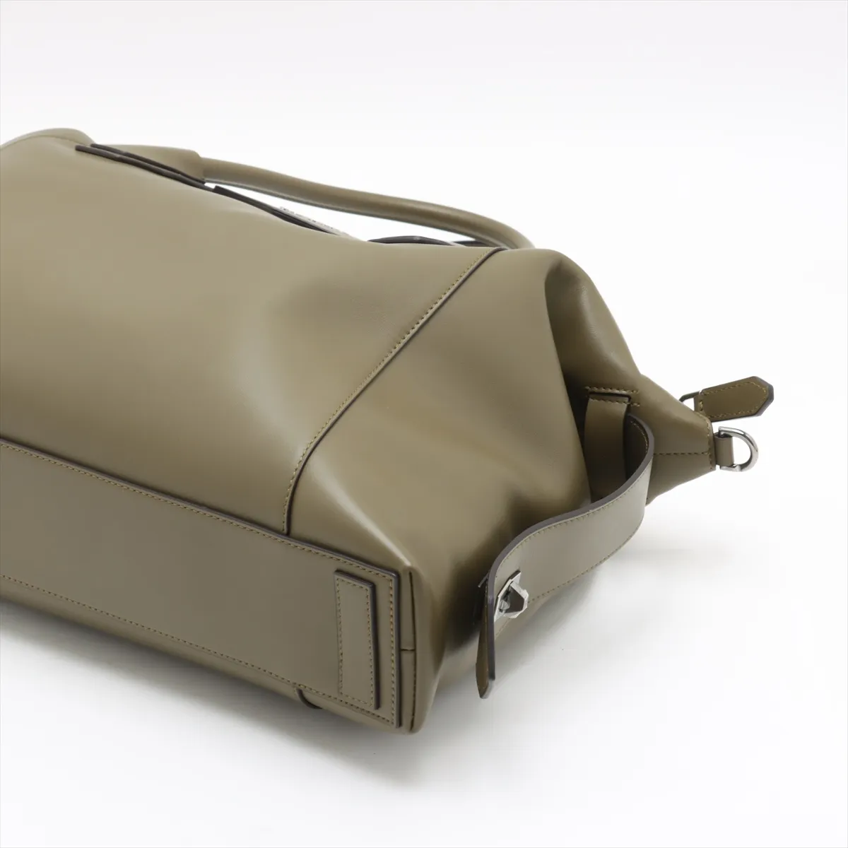 Antigona Leather 2WAY Handbag Khaki — view 3