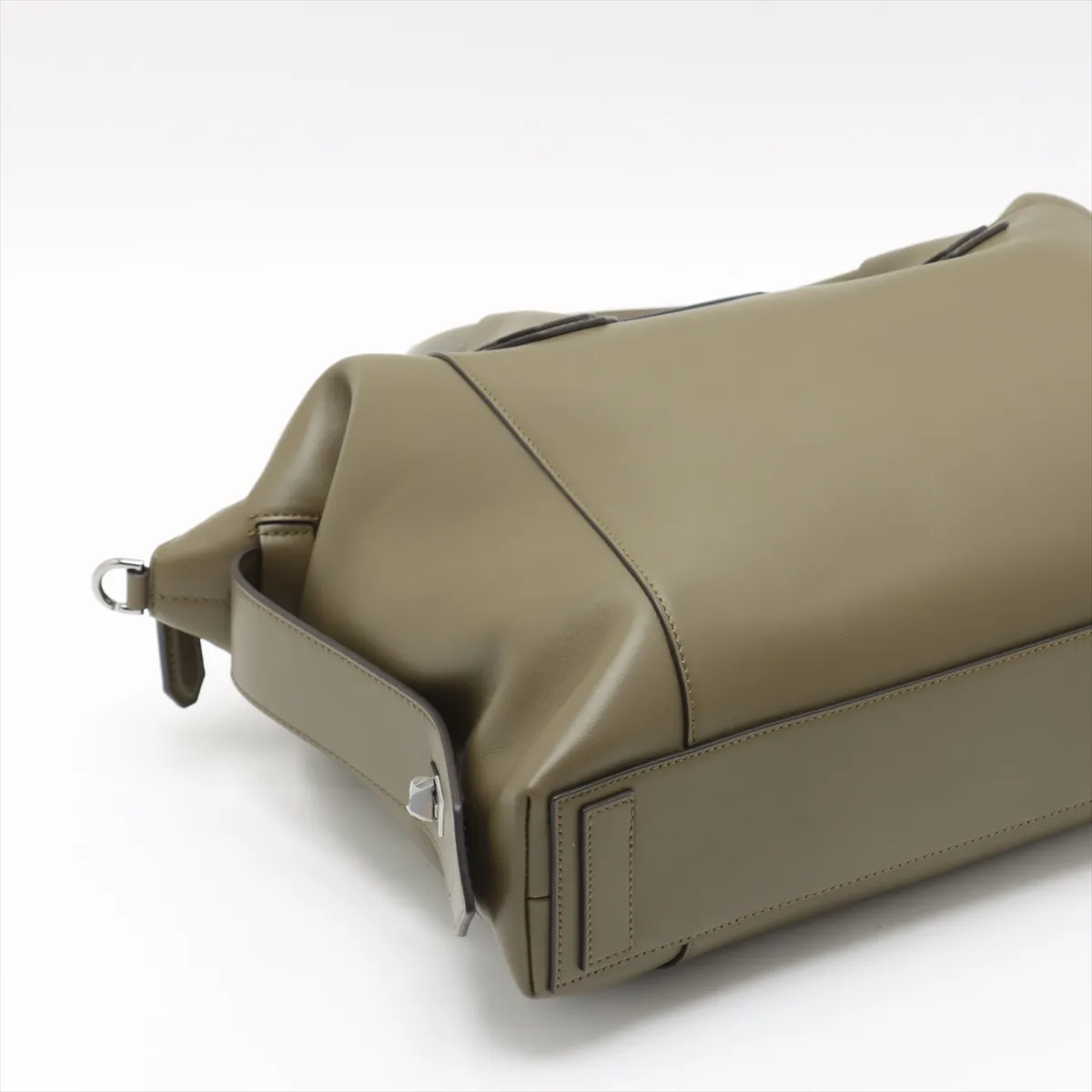 Antigona Leather 2WAY Handbag Khaki — view 4