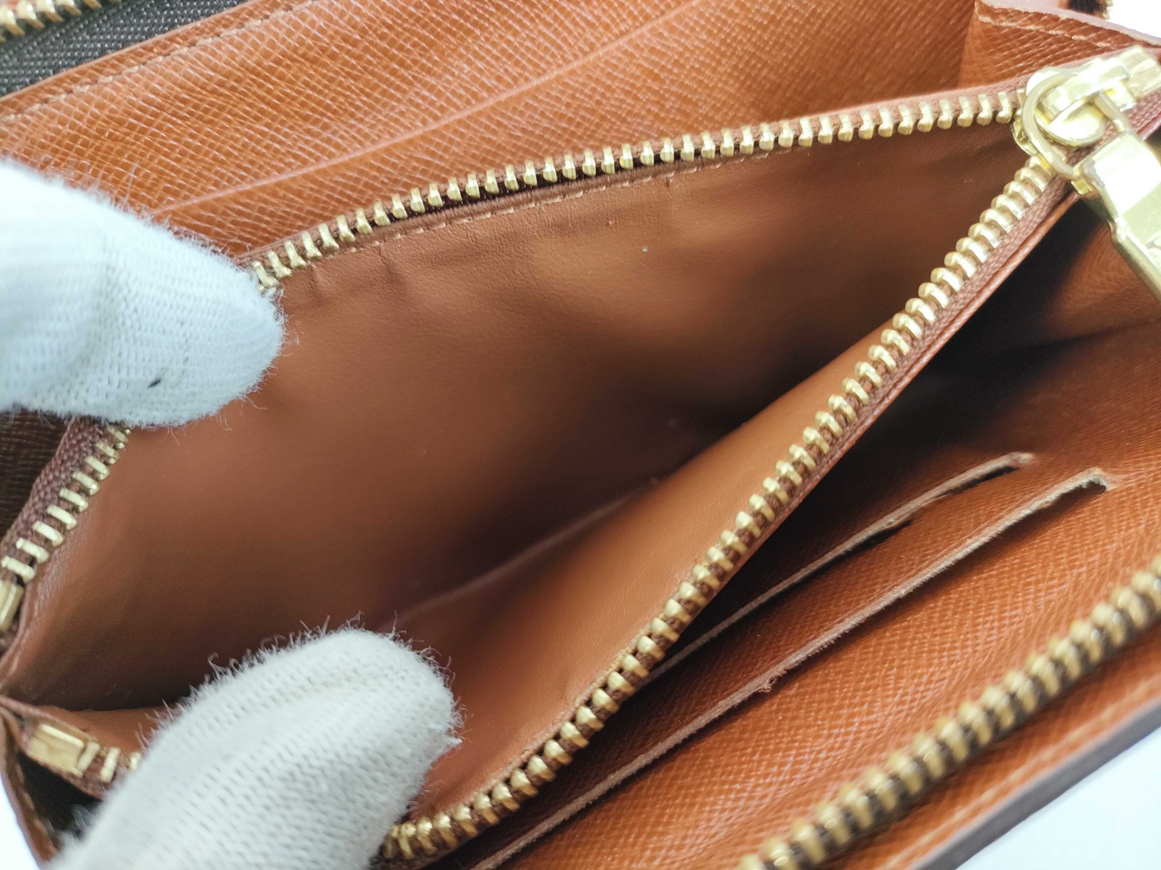 Monogram Louis Vuitton M61727 Portemonnaie Zip Wallet — view 13