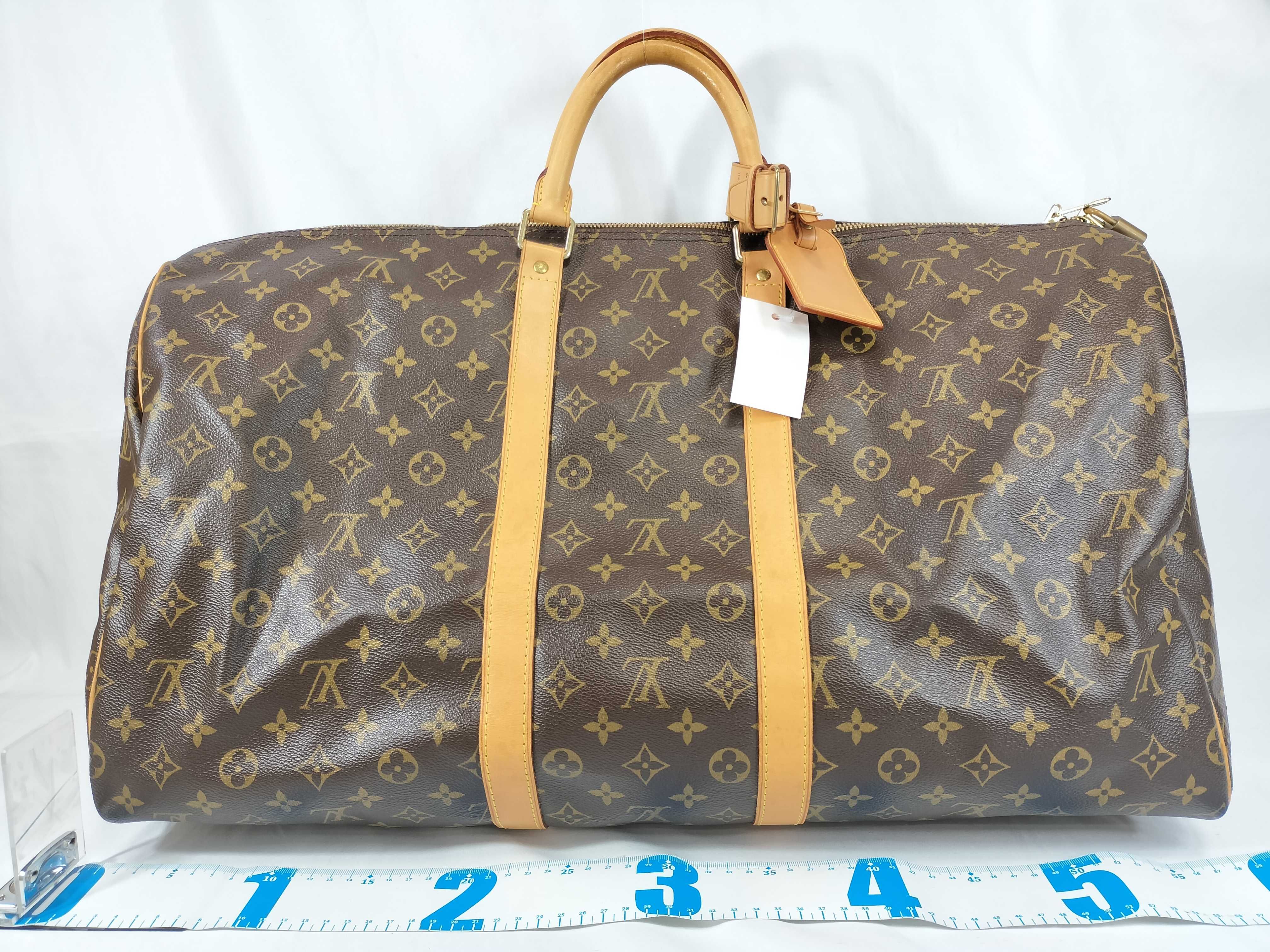 Monogram M41414 Keepall Bandoulière 55 Boston Bag — view 2