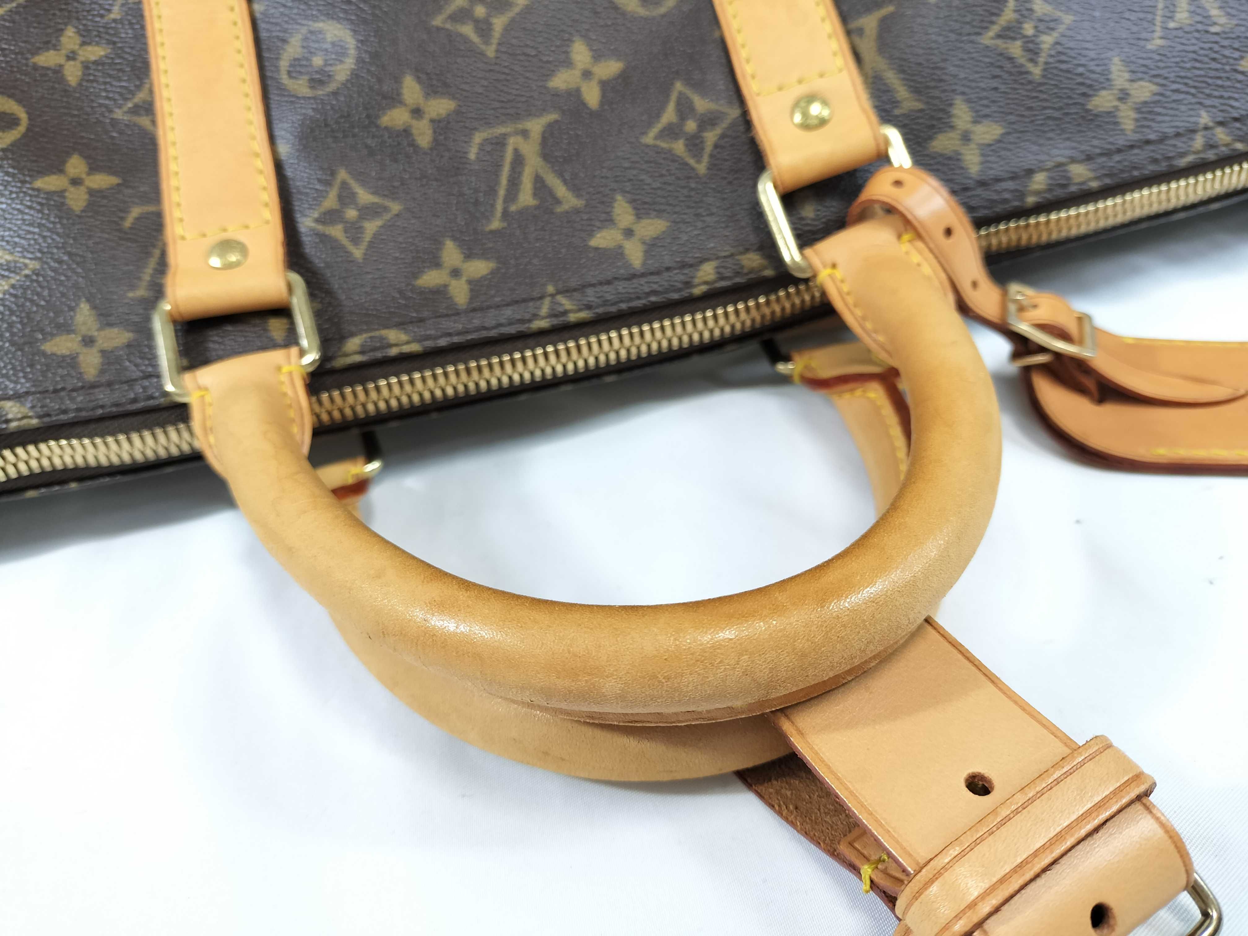 Monogram M41414 Keepall Bandoulière 55 Boston Bag — view 3