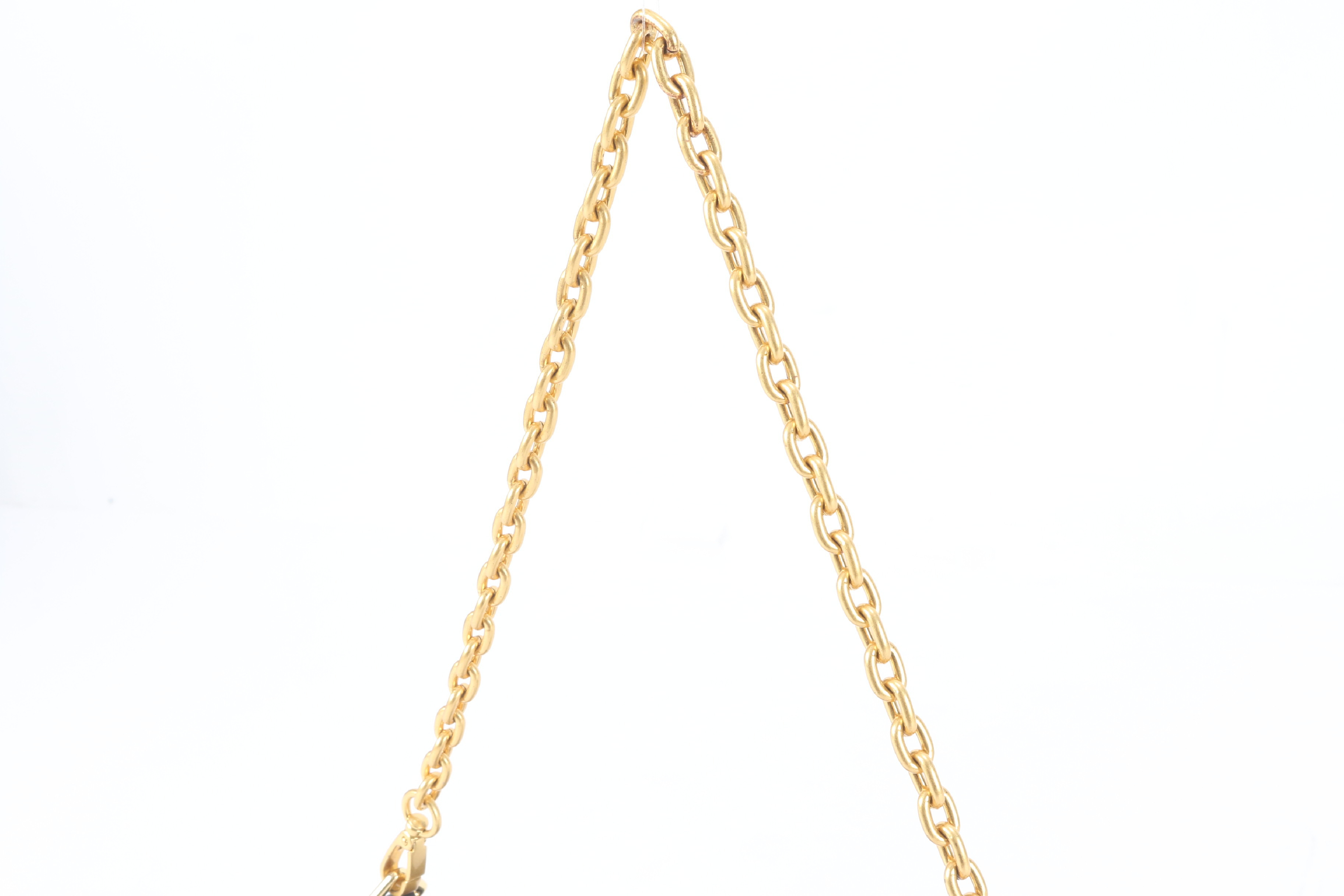 Triangle Chain Shoulder Bag — view 2