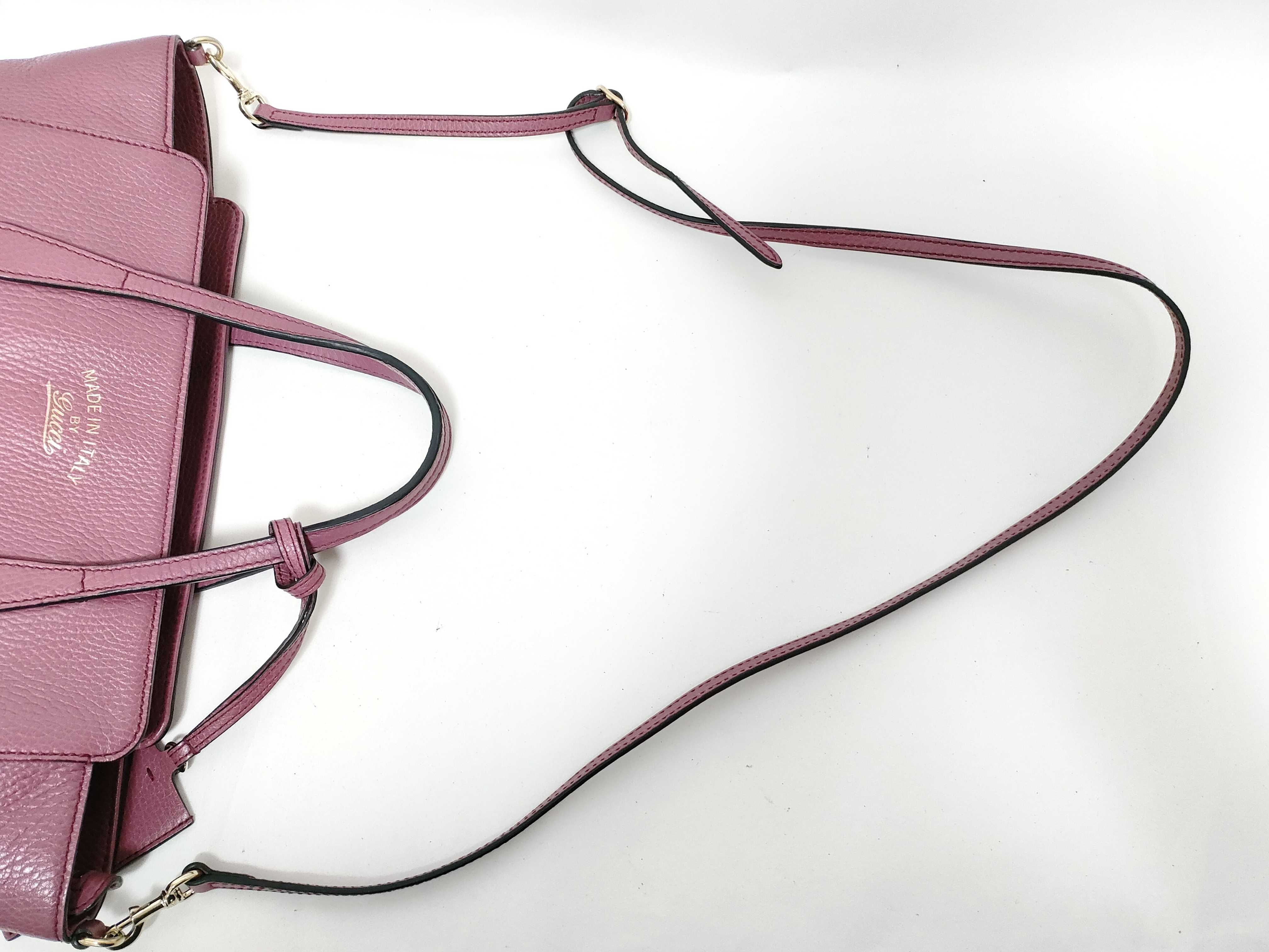368824 Leather 2-Way Tote Bag — view 6