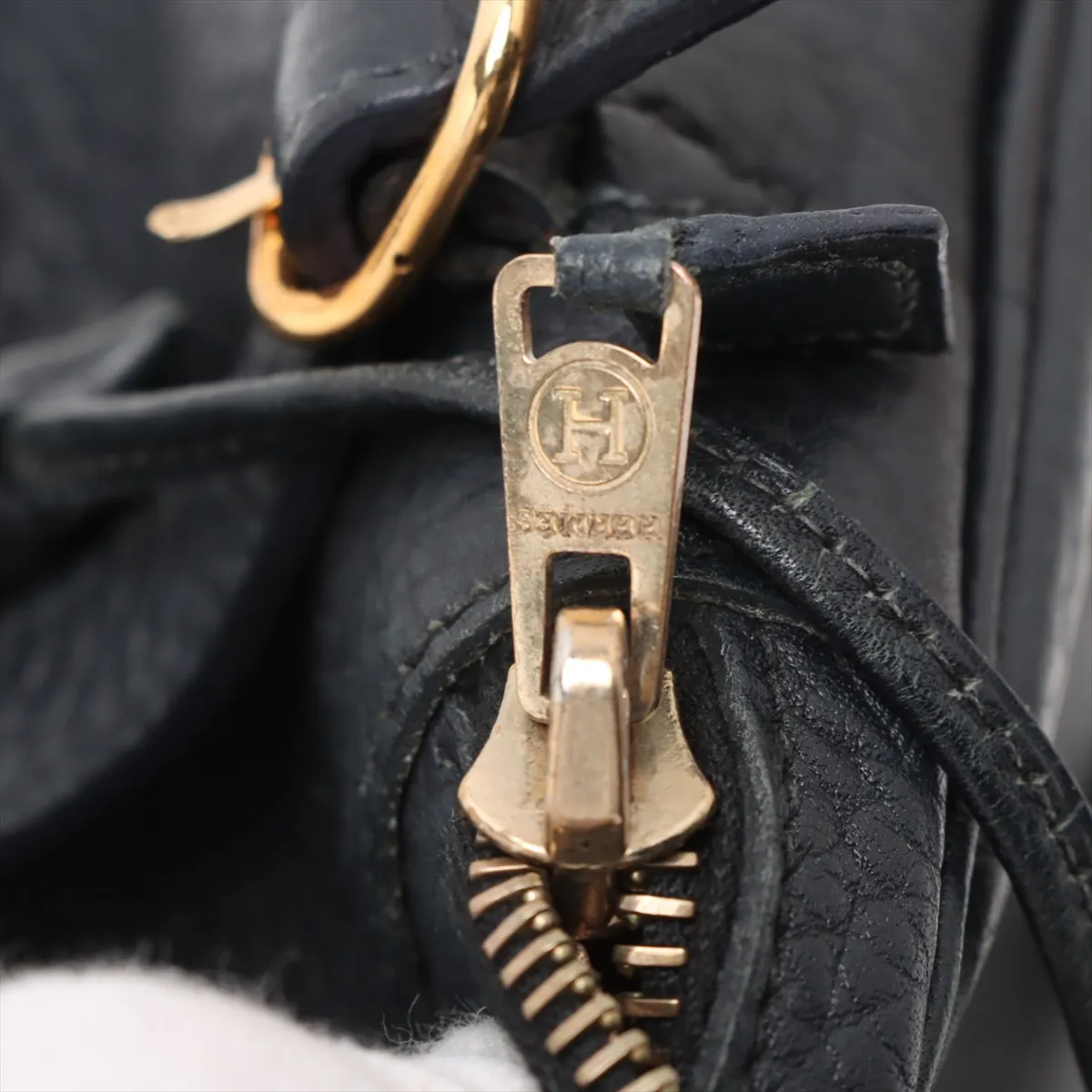 Intercity Vanity Taurillon Clemence Black Gold Hardware B:1998 — view 9