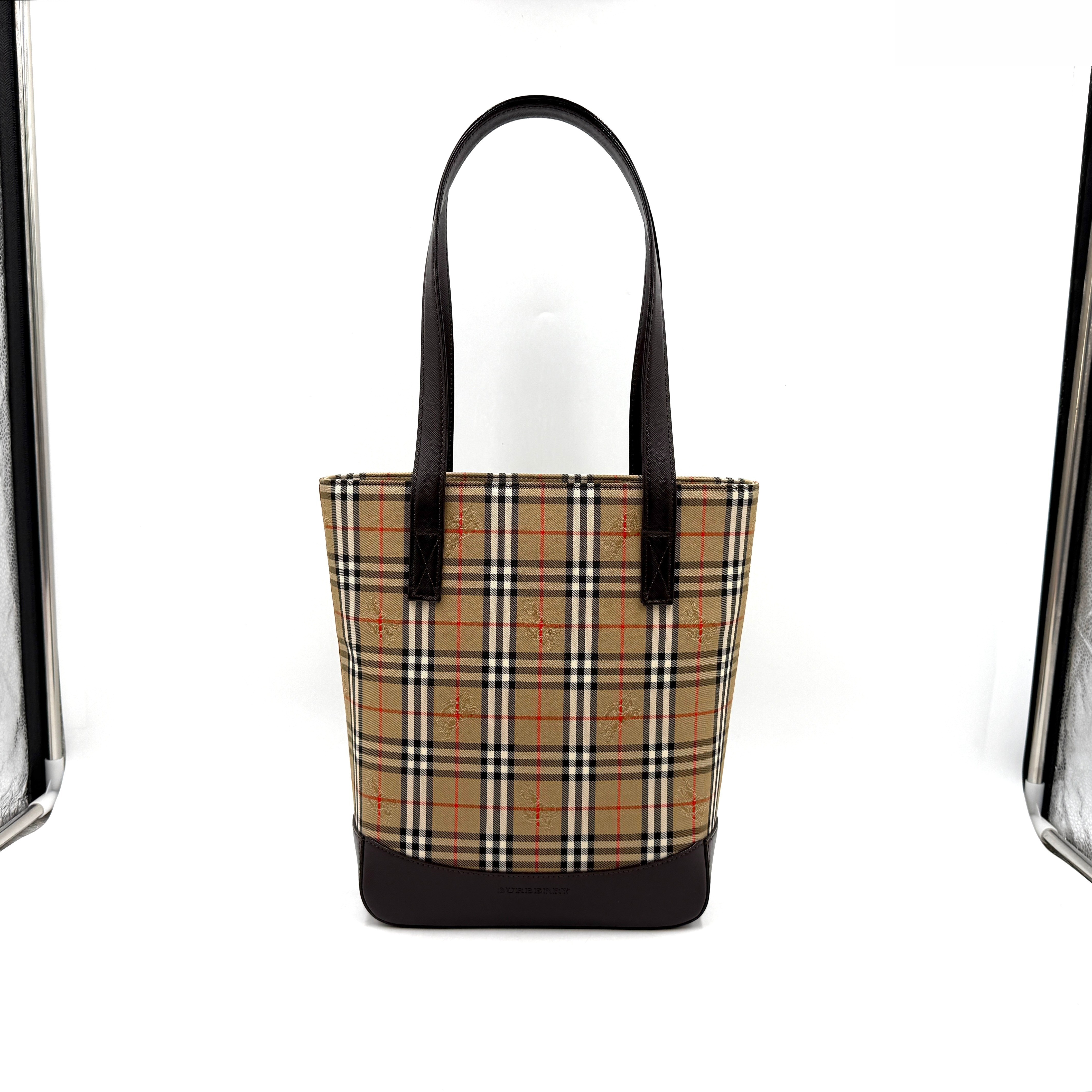 bag/tote bag, Nova Check pattern.