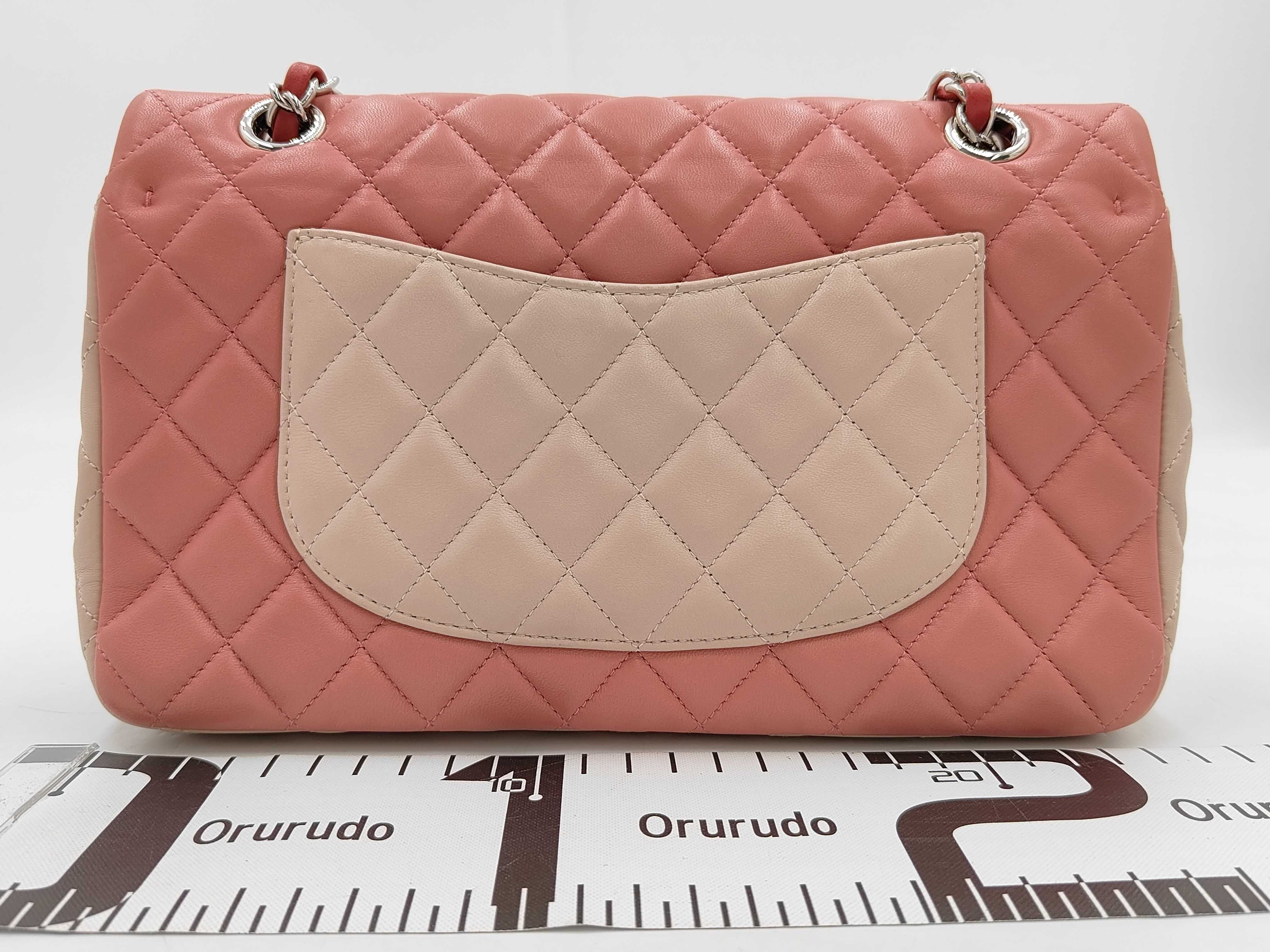 Valentine's Day Limited Edition Single Flap Lambskin Pink SS Shoulder Bag — view 2