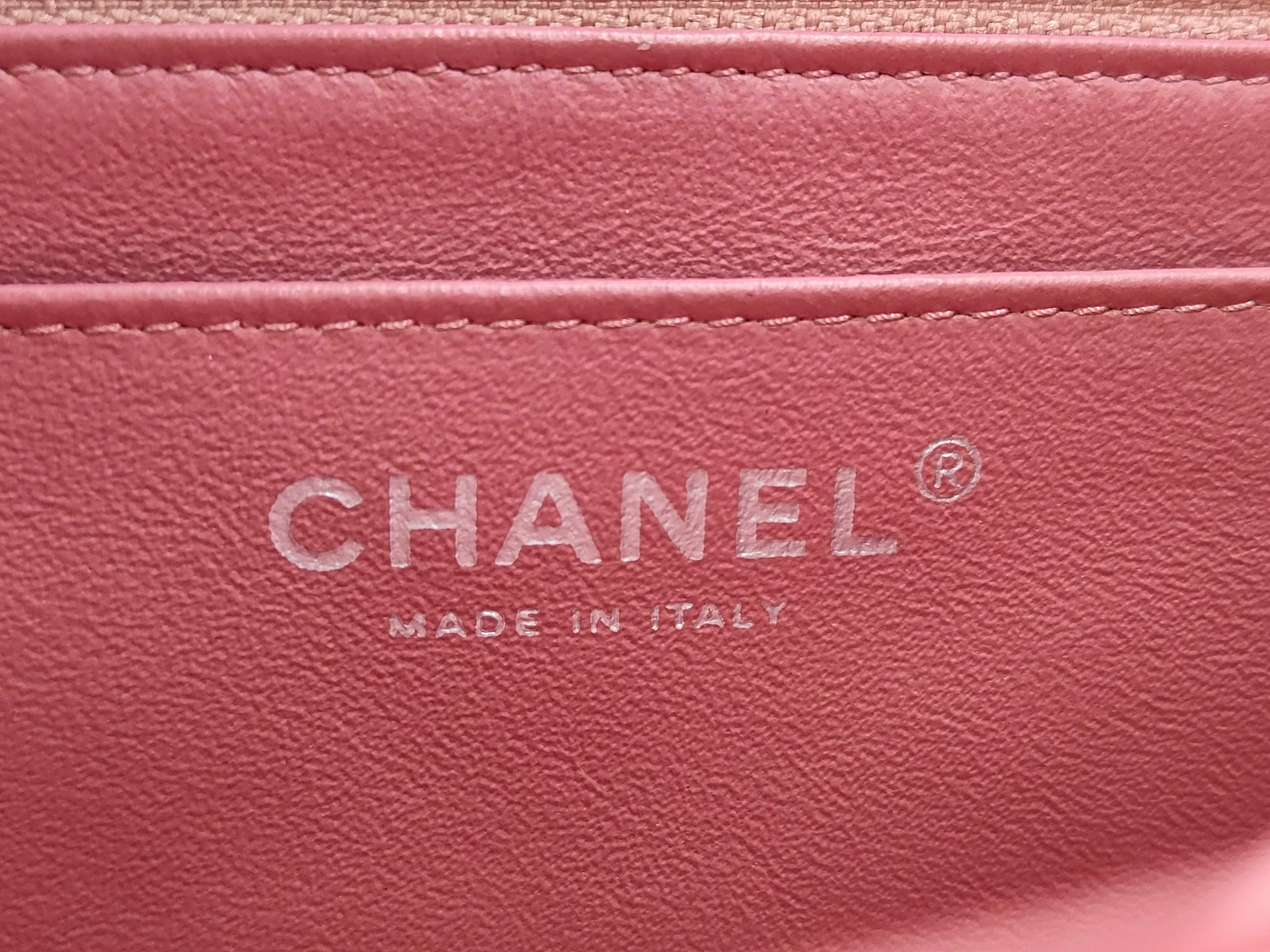 Valentine's Day Limited Edition Single Flap Lambskin Pink SS Shoulder Bag — view 10