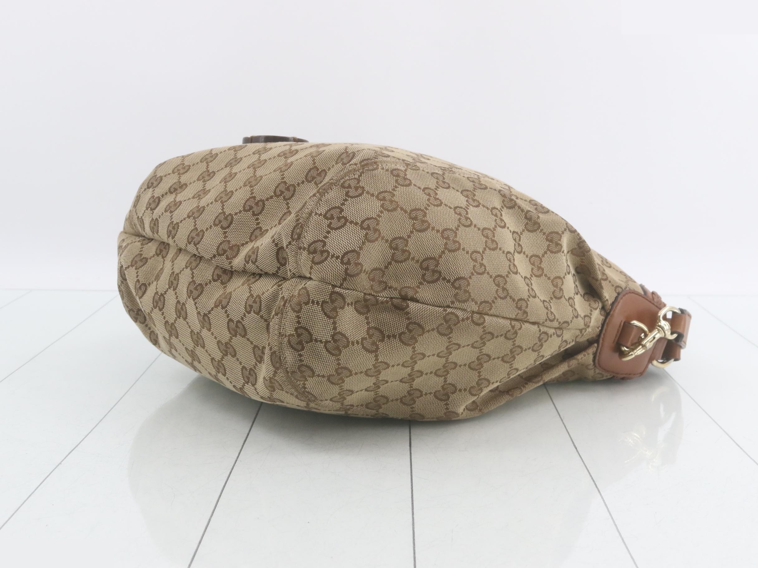 GG Canvas Interlocking Shoulder Bag — view 6