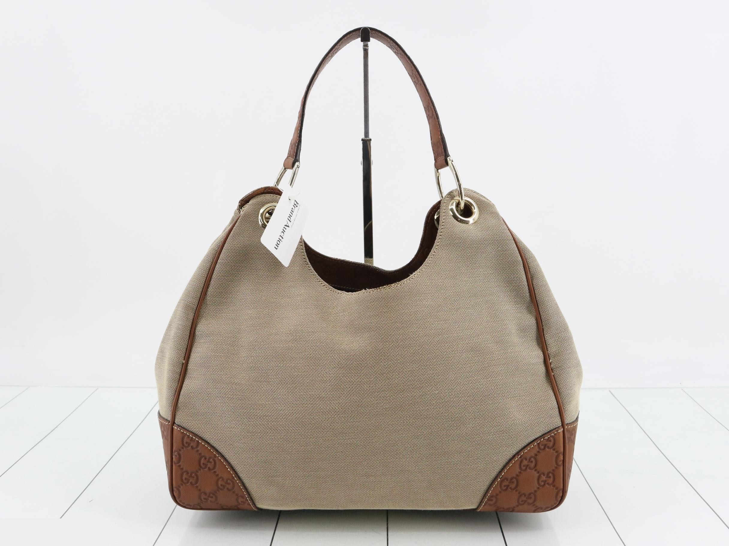 Guccissima canvas combination handbag — view 2