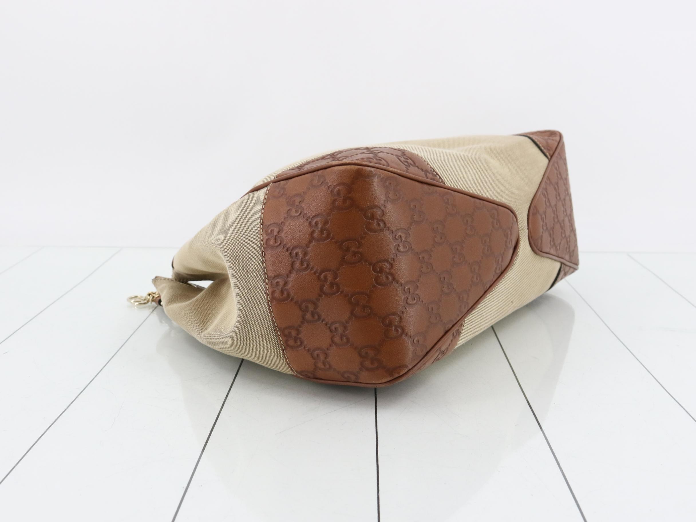 Guccissima canvas combination handbag — view 5