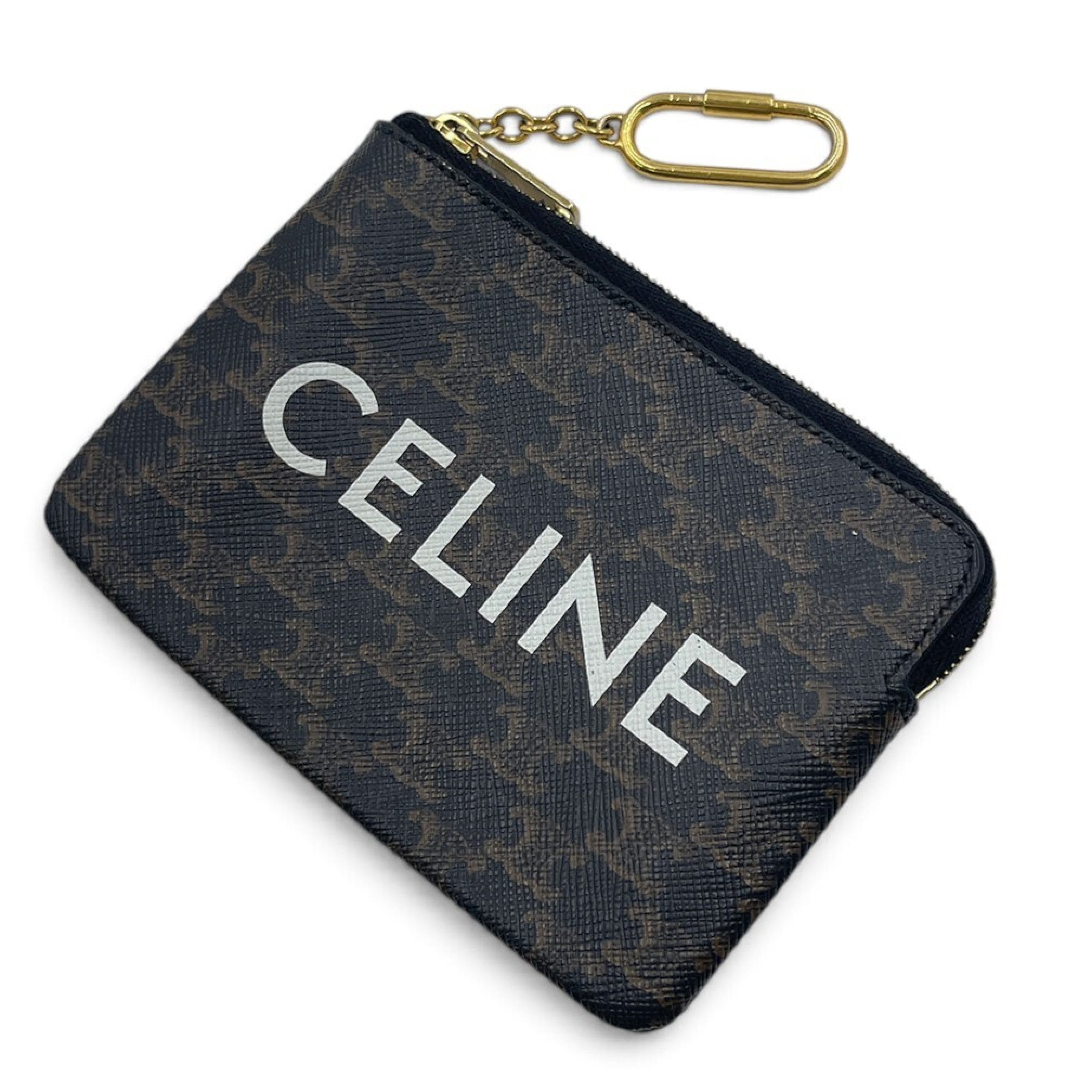 Coin & Card Pouch 10C662CA2 38NO Mini Pouch Coin Purse Mini Wallet Triomphe Coin Case — view 2