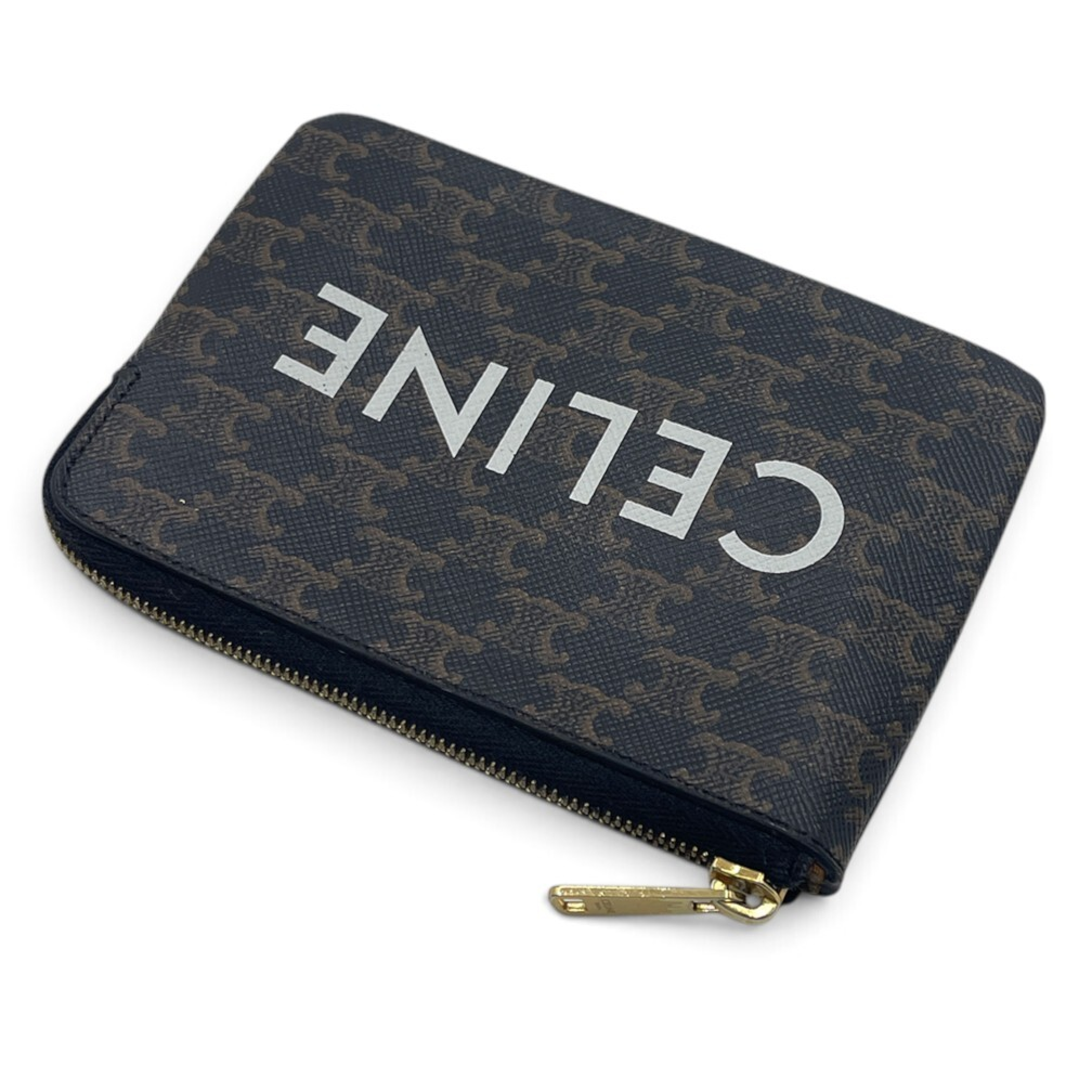 Coin & Card Pouch 10C662CA2 38NO Mini Pouch Coin Purse Mini Wallet Triomphe Coin Case — view 3