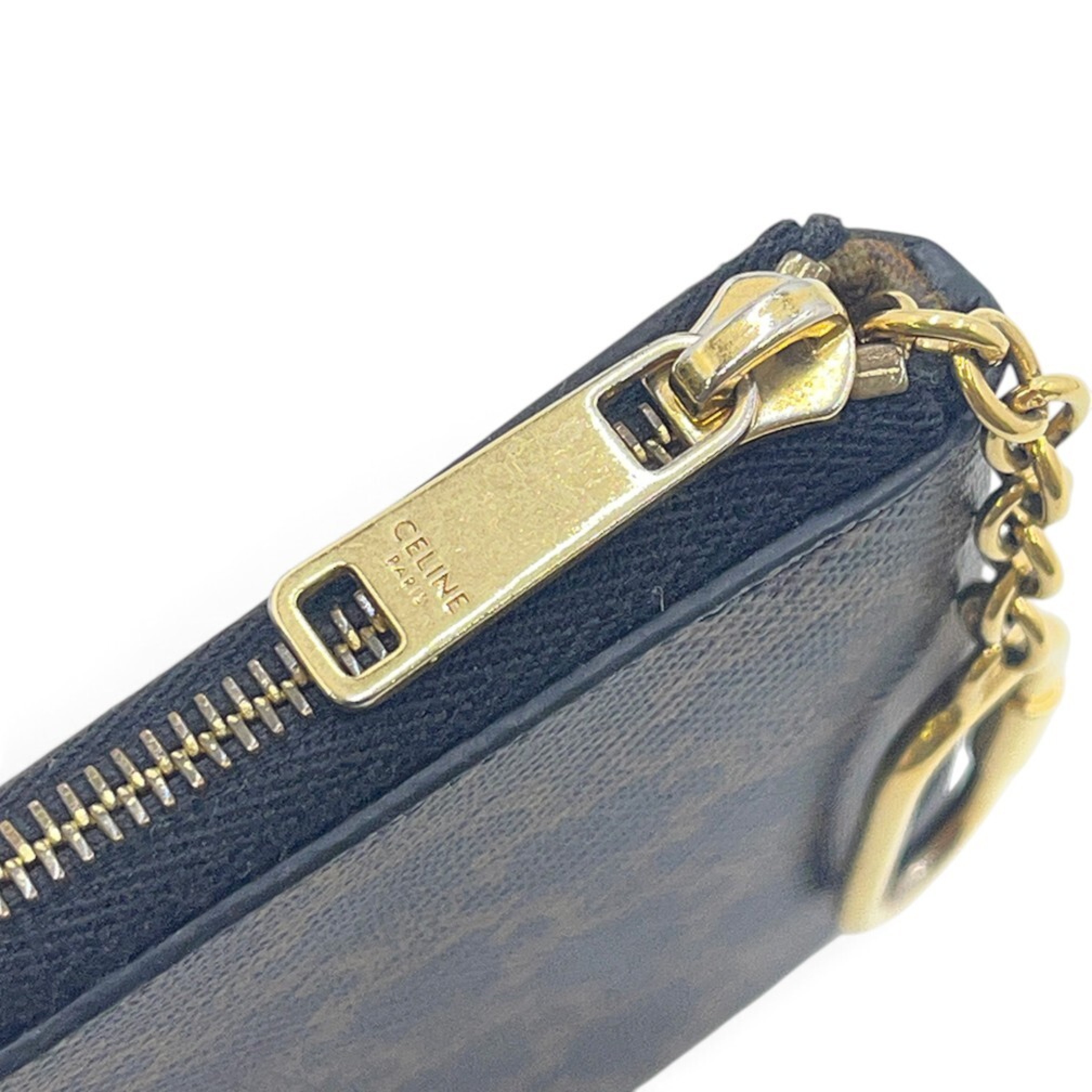 Coin & Card Pouch 10C662CA2 38NO Mini Pouch Coin Purse Mini Wallet Triomphe Coin Case — view 5