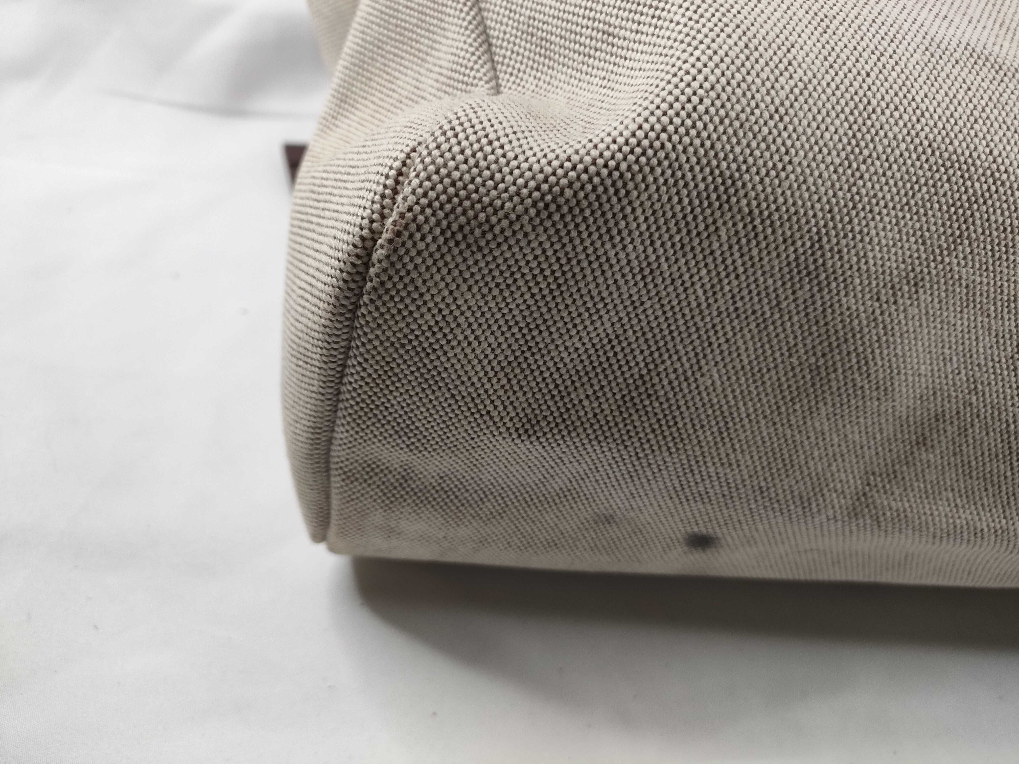 Herbag MM Toile H x Vache Hunter Beige Gold Hardware E: 2001 Handbag — view 5