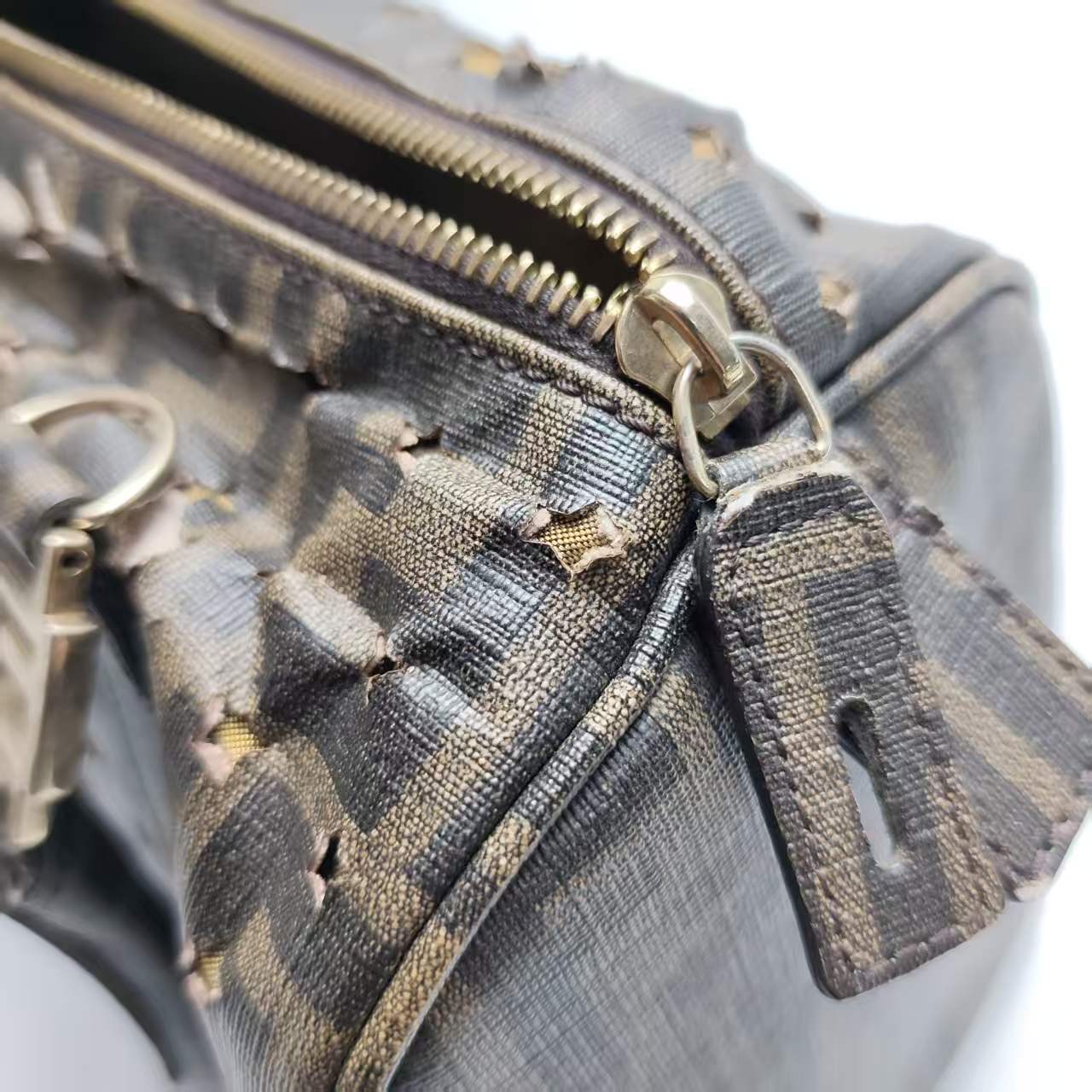 【*Shipped from: China*】FENDI Boston PU Handbag — view 11