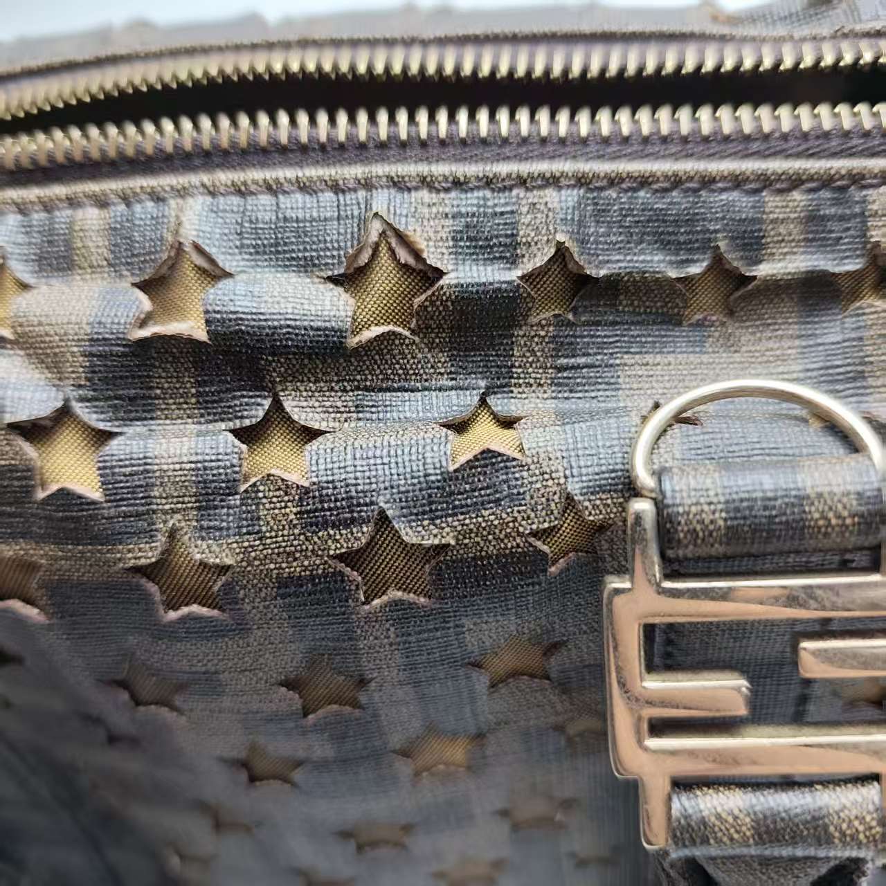 【*Shipped from: China*】FENDI Boston PU Handbag — view 10