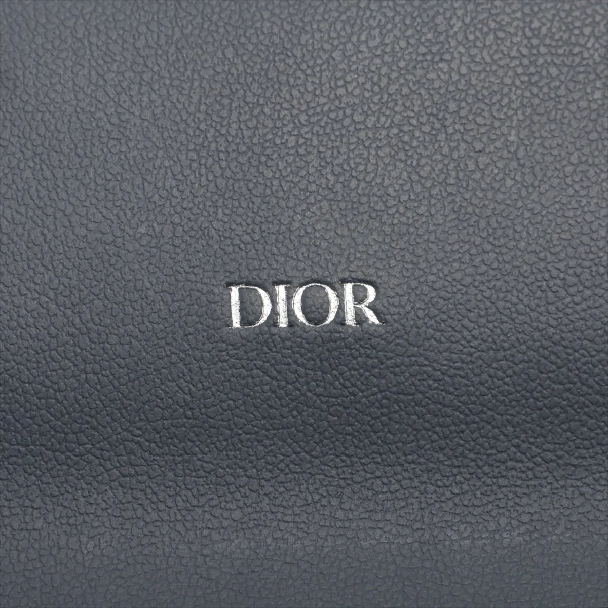 Gravity Leather Long Wallet, Navy — view 9
