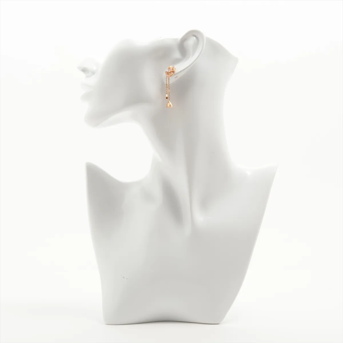 Bulgari Fiorever Diamond Earrings 750(PG) 7.2g REKKWM 357143 — view 6