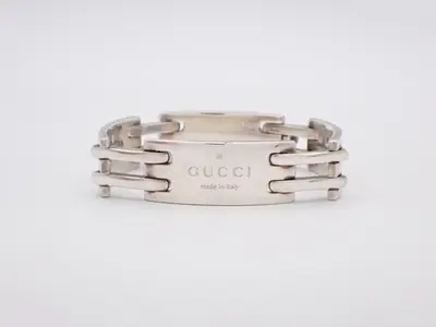 Silver bracelet, wrist circumference approximately 16.5 cm, 925 sterling silver, 58.6 g
