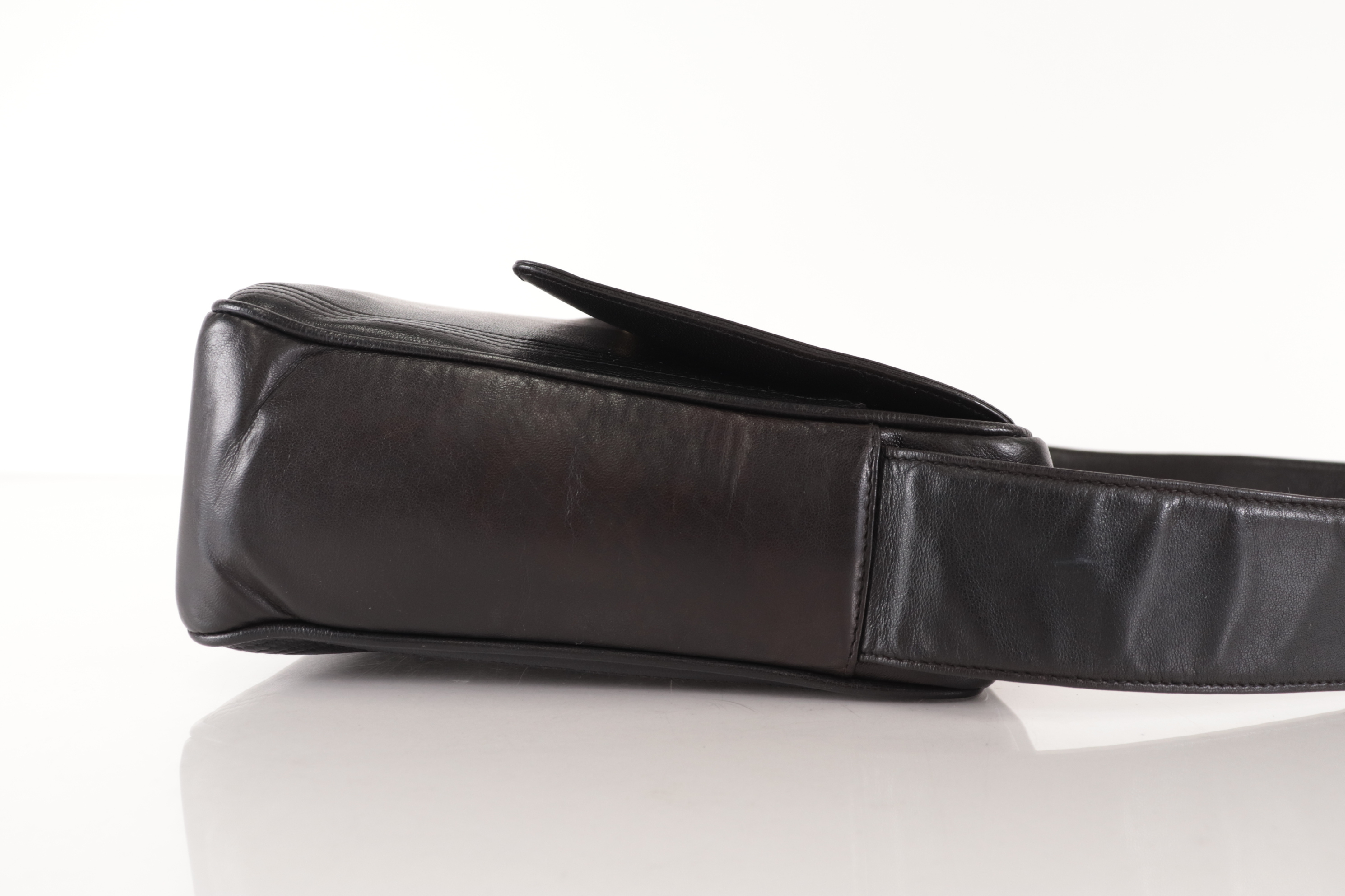 Lambskin Coco Mark Fringe Chain Shoulder Bag (Series 3) — view 5