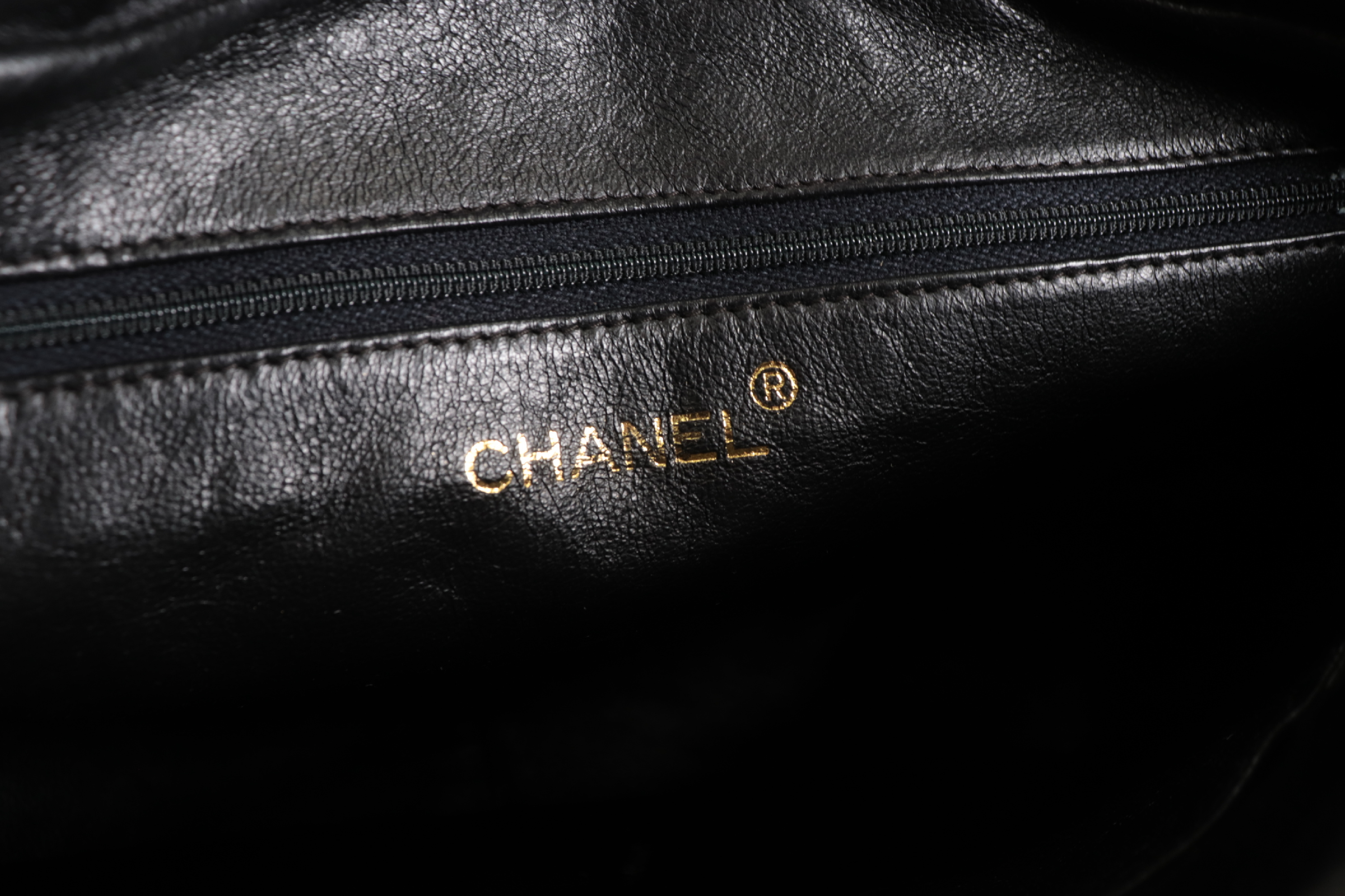 Lambskin Coco Mark Fringe Chain Shoulder Bag (Series 3) — view 8