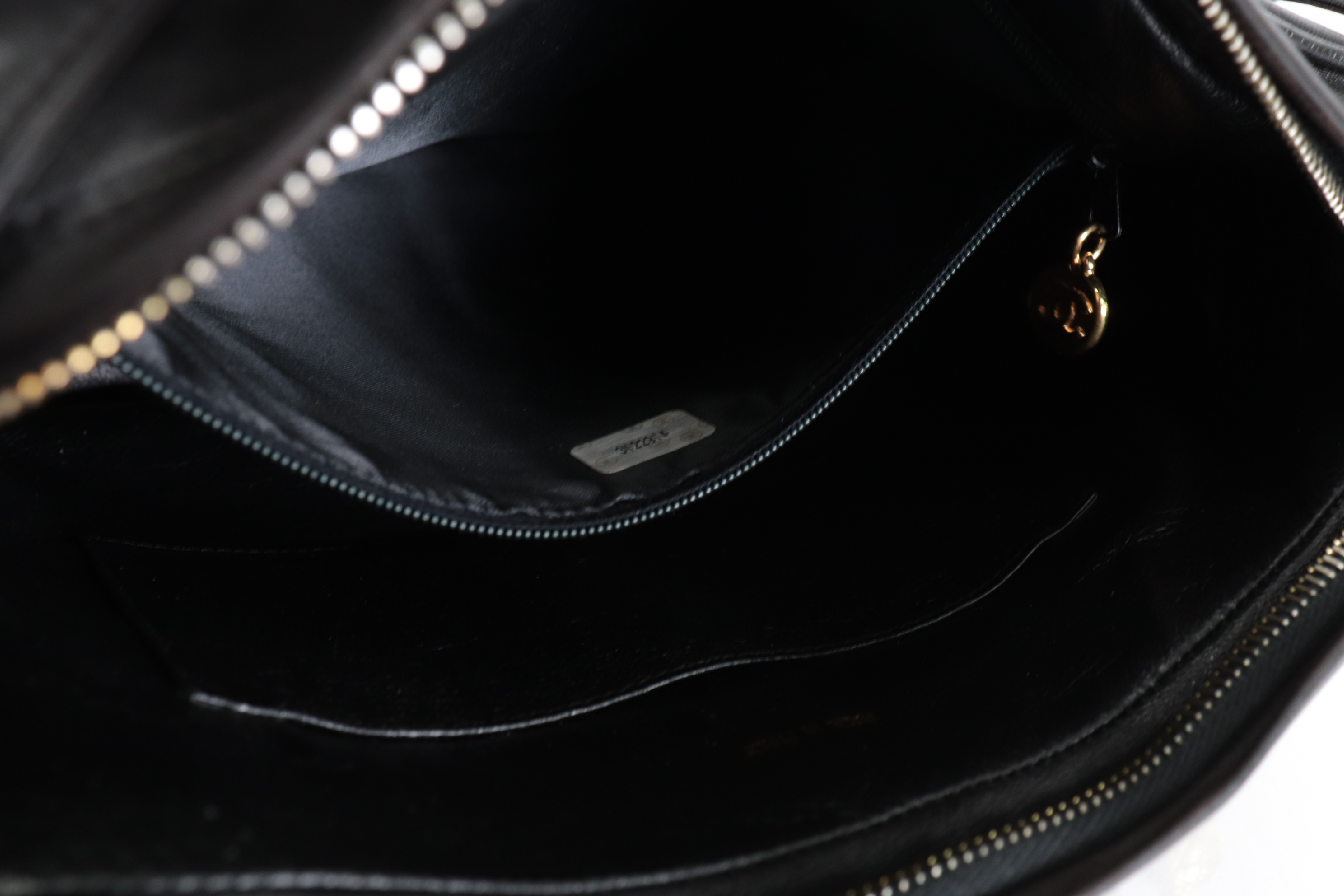 Lambskin Coco Mark Fringe Chain Shoulder Bag (Series 3) — view 10