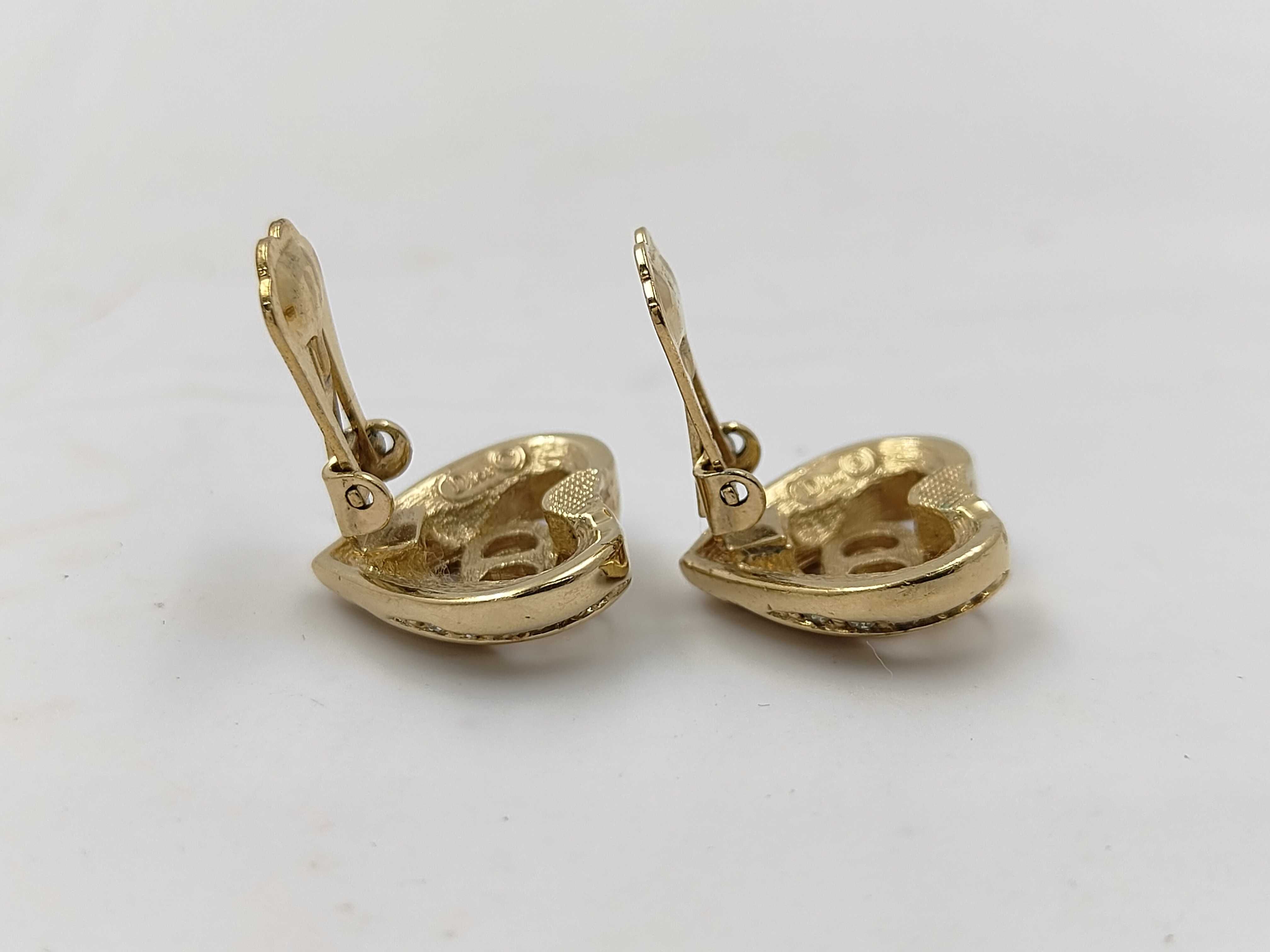 Rhinestone CD GP Earrings — view 4