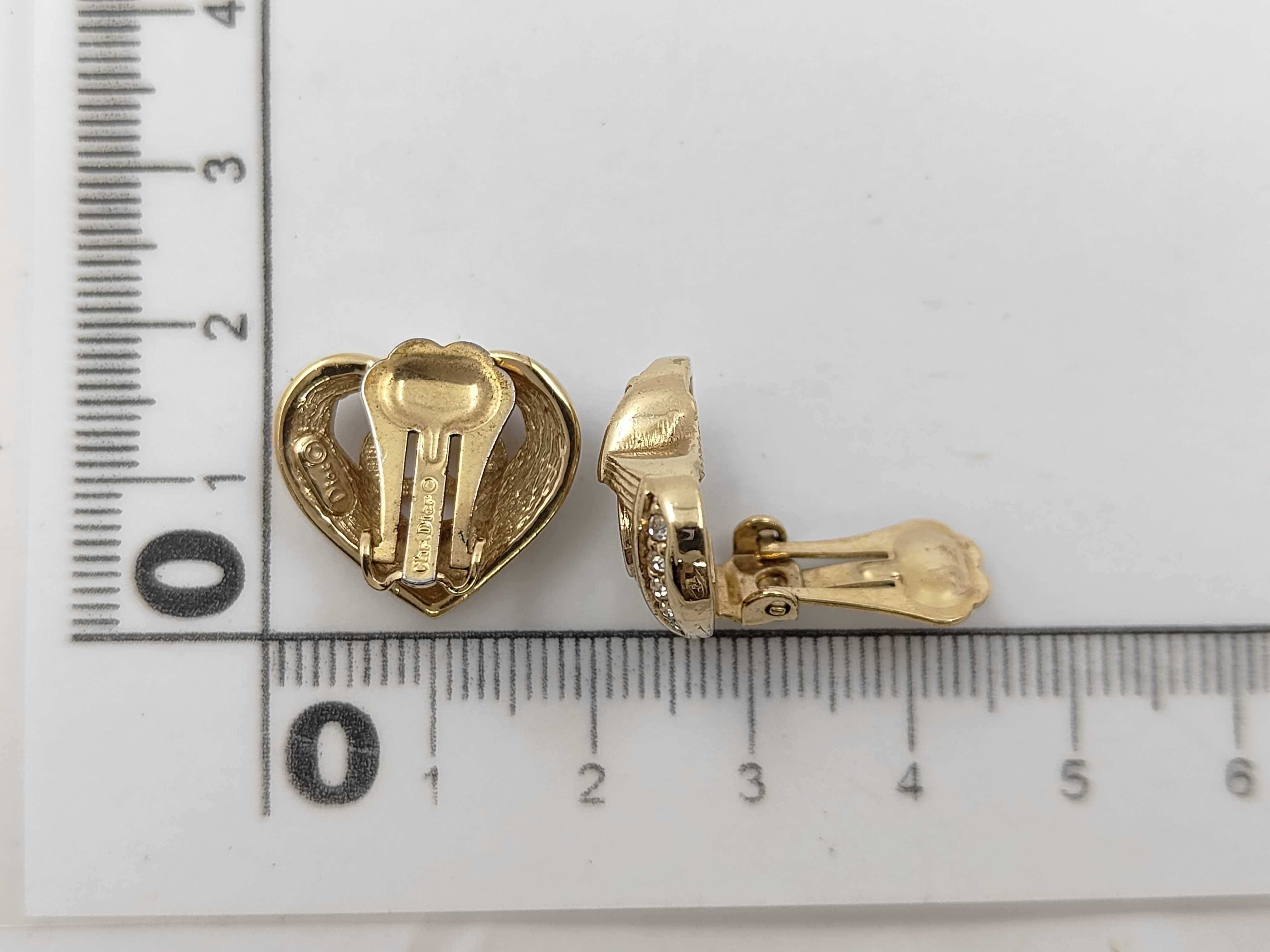 Rhinestone CD GP Earrings — view 6