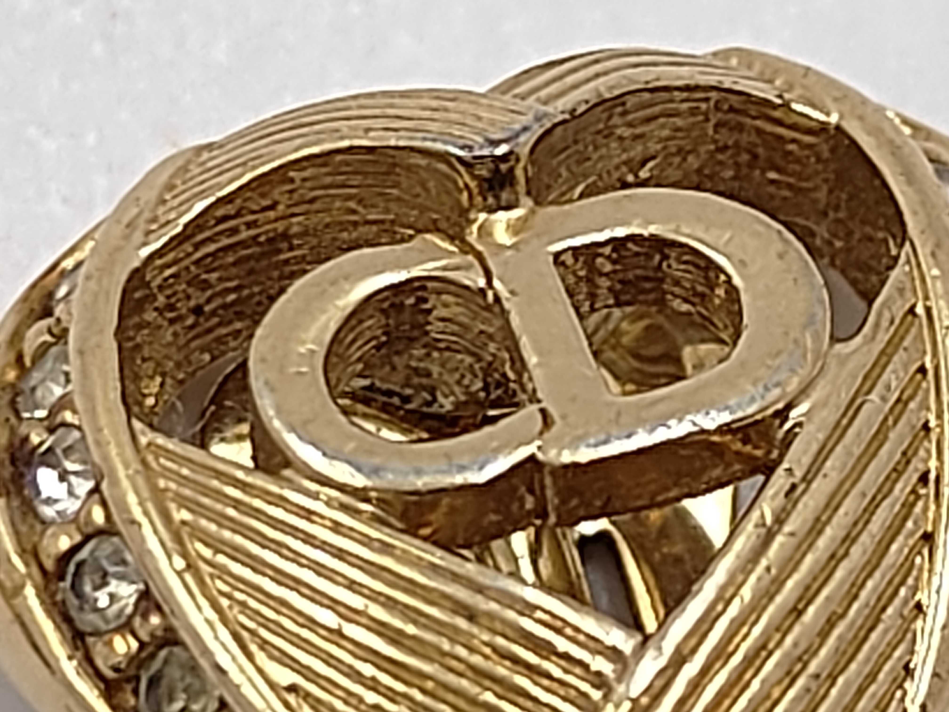 Rhinestone CD GP Earrings — view 8