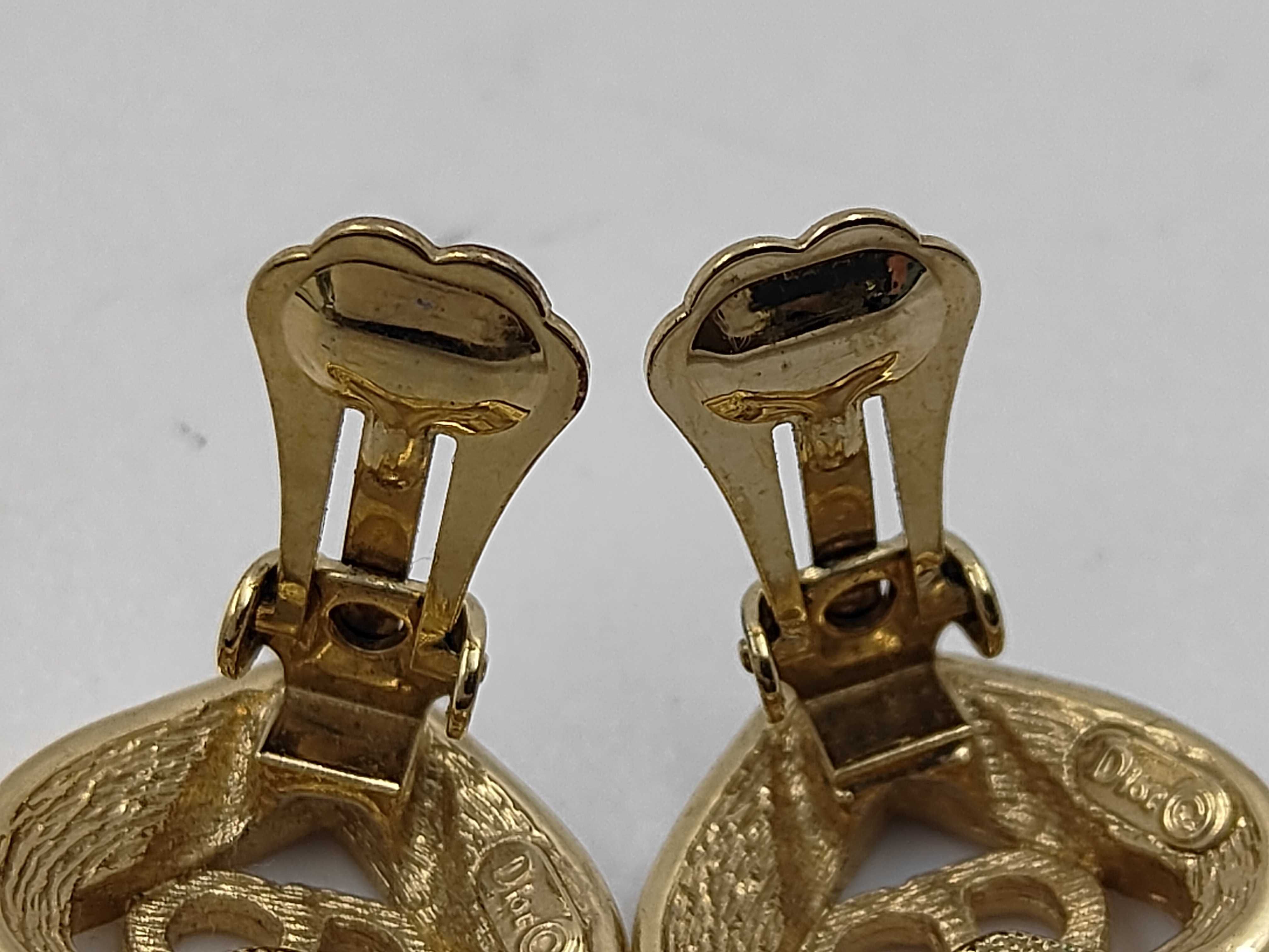 Rhinestone CD GP Earrings — view 9