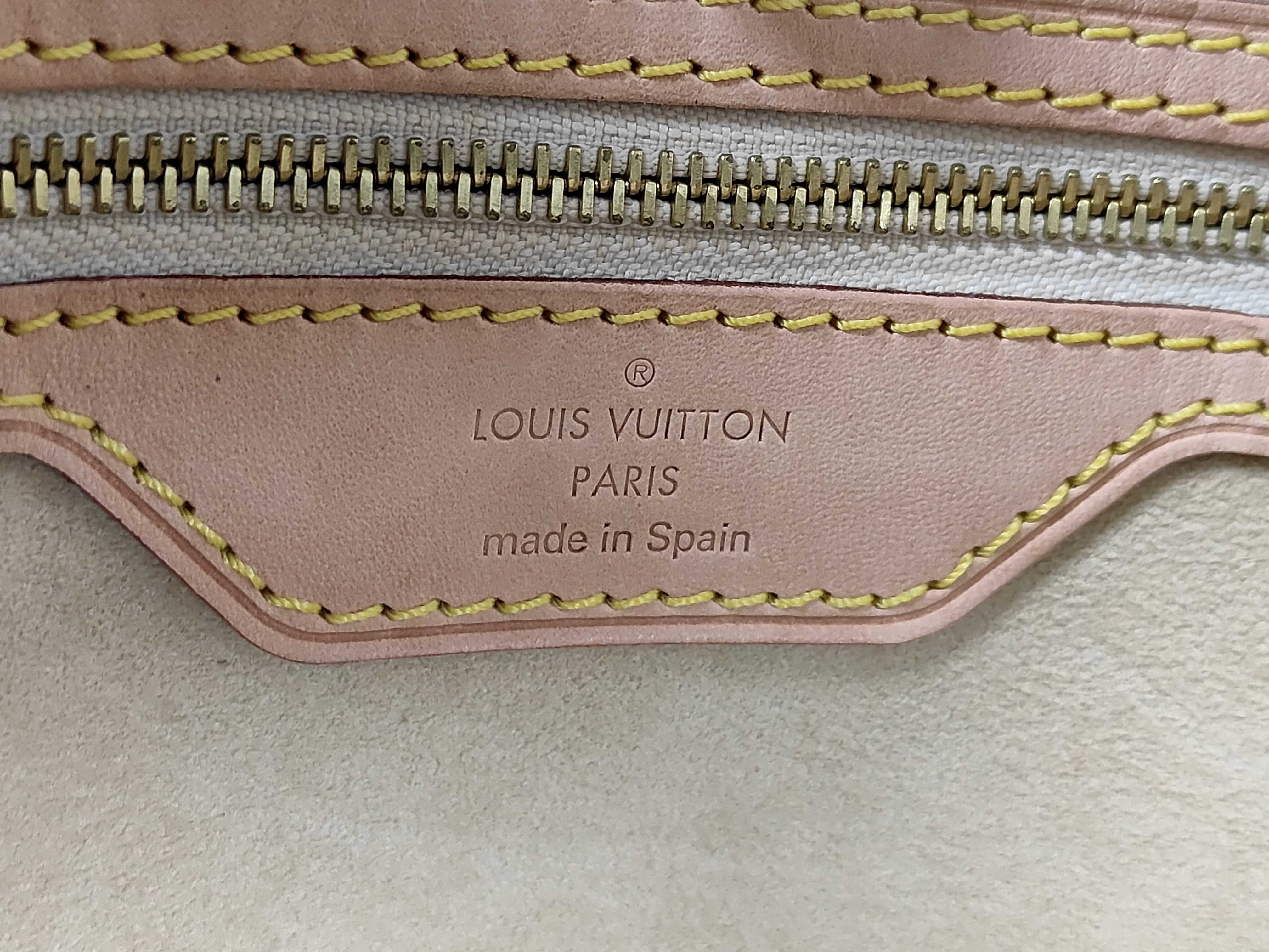 Damier Azur Coated Canvas x Leather Tote Bag Handbag — view 11