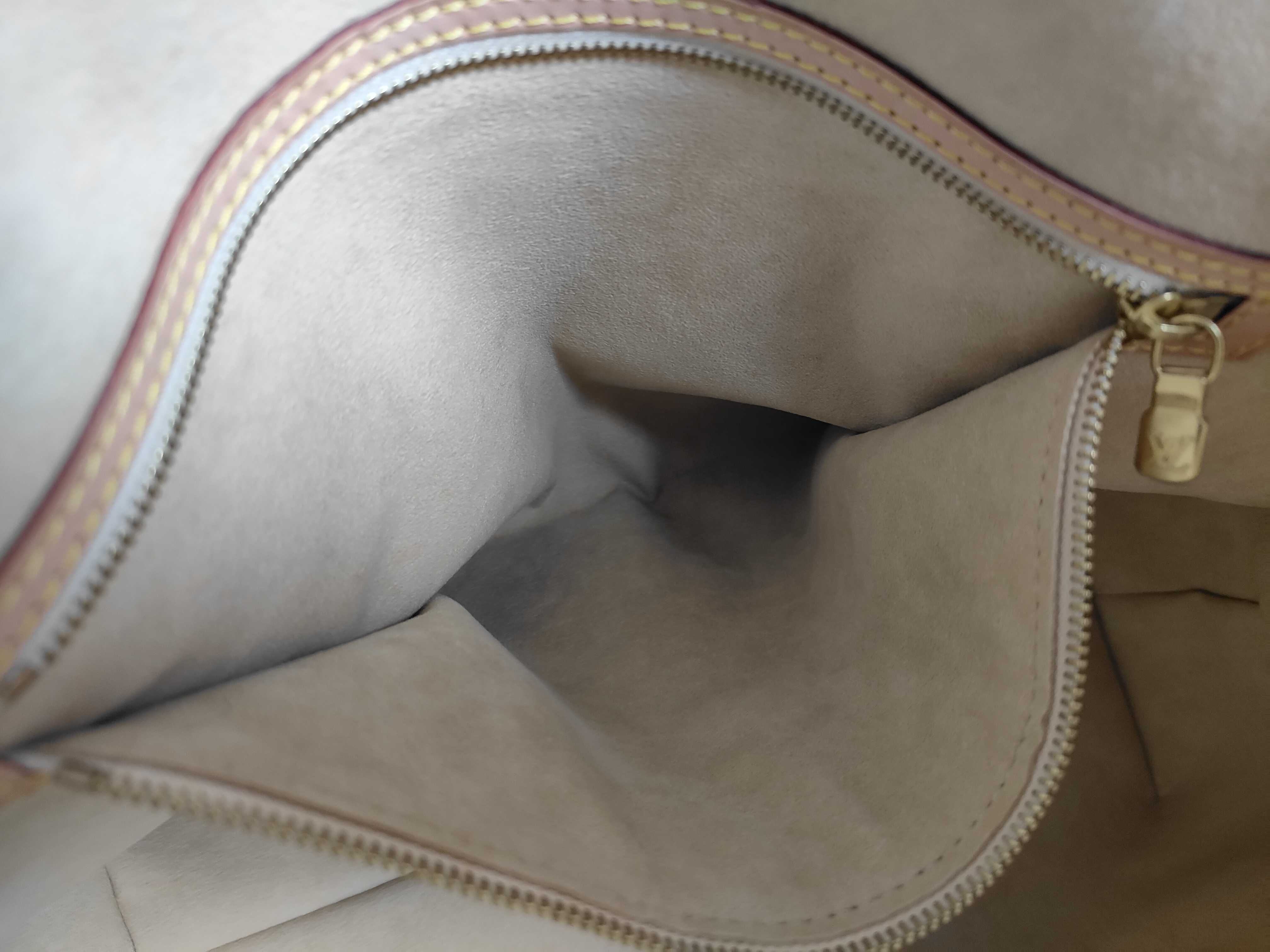 Damier Azur Coated Canvas x Leather Tote Bag Handbag — view 10